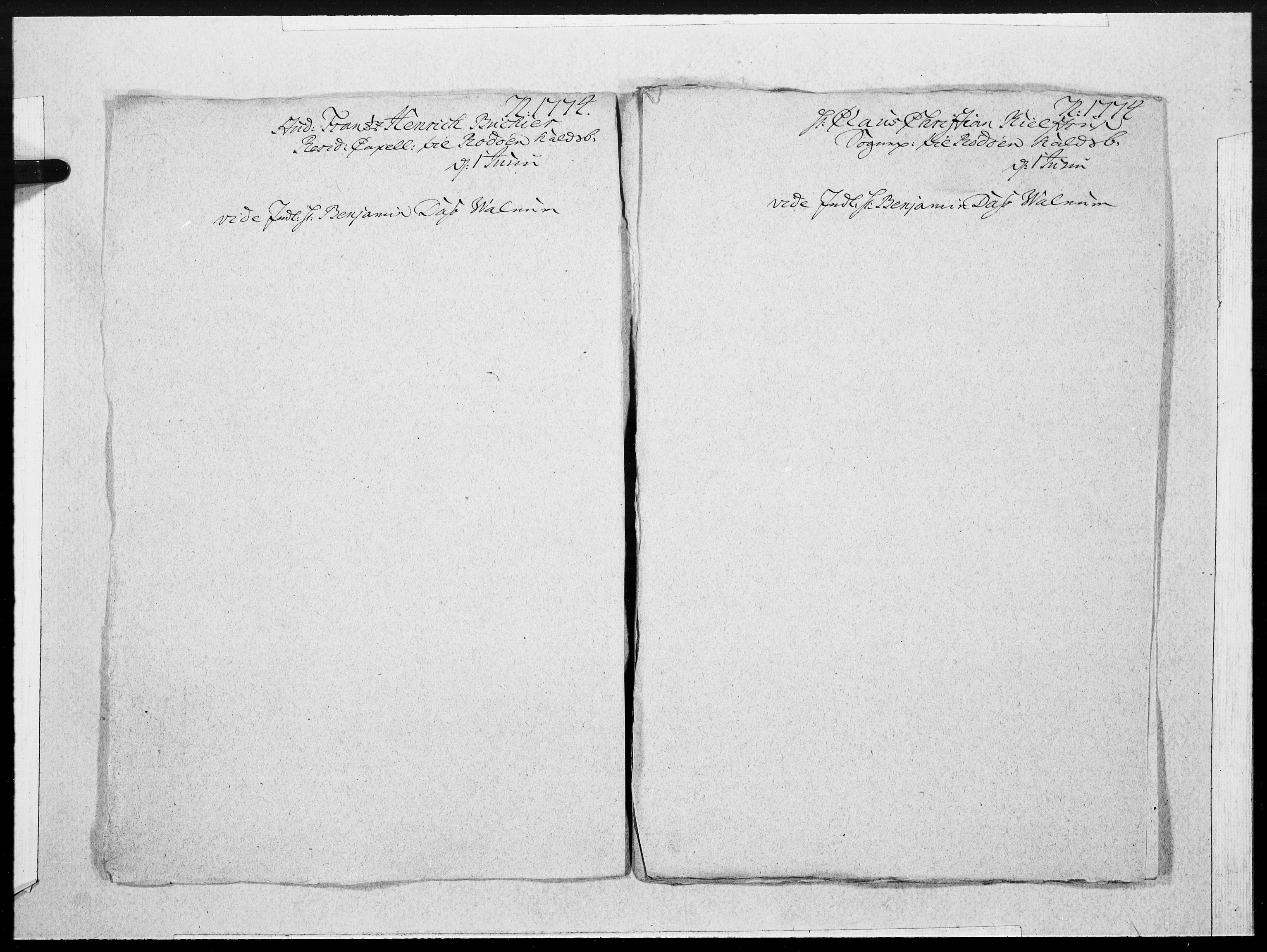 Danske Kanselli 1572-1799, AV/RA-EA-3023/F/Fc/Fcc/Fcca/L0212: Norske innlegg 1572-1799, 1774, p. 464