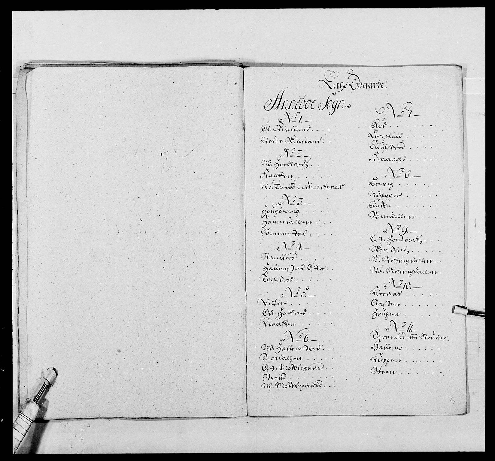 Kommanderende general (KG I) med Det norske krigsdirektorium, AV/RA-EA-5419/E/Ea/L0494: Smålenske regiment, 1697-1717, p. 434