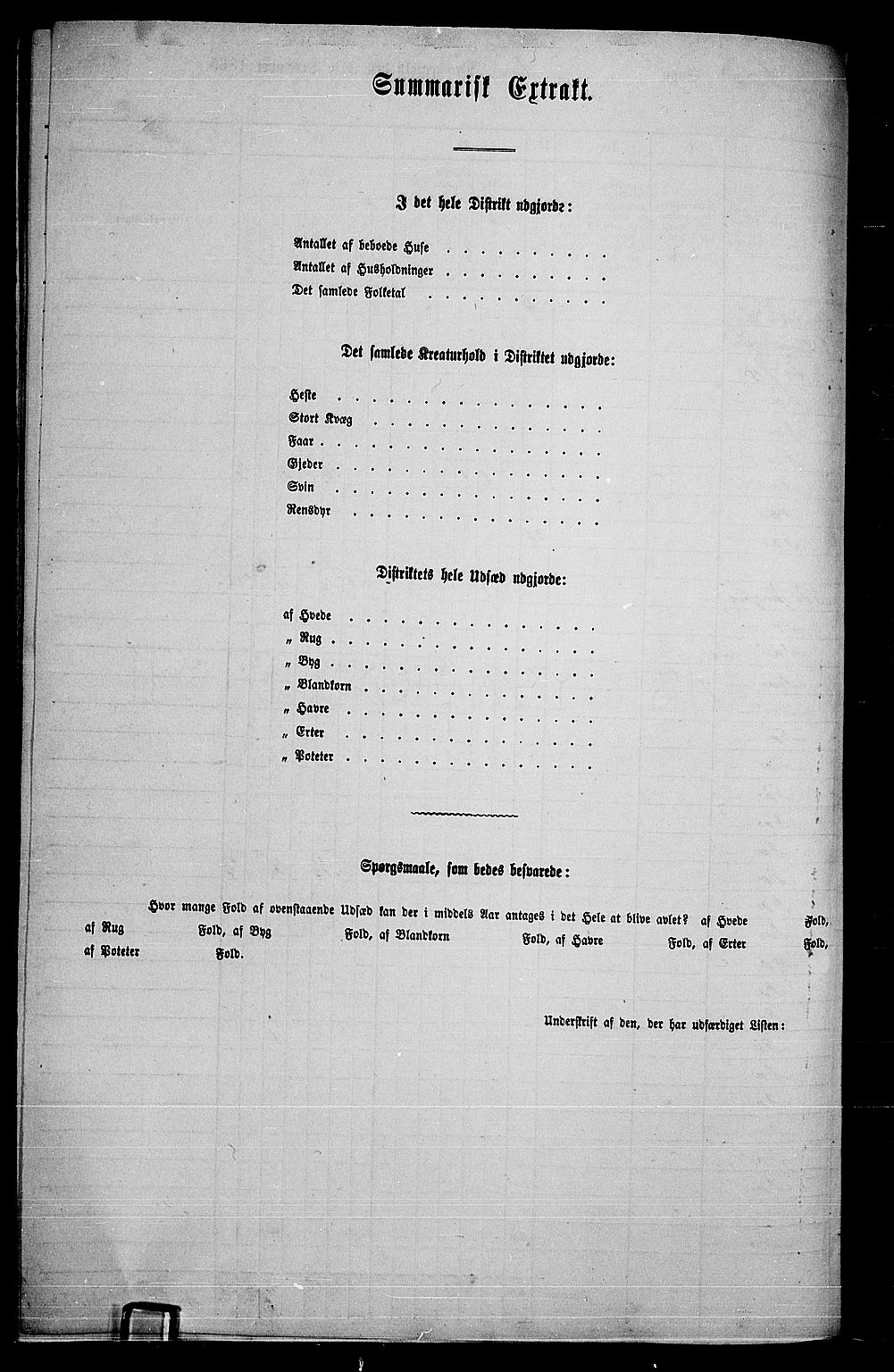 RA, 1865 census for Nes, 1865, p. 121