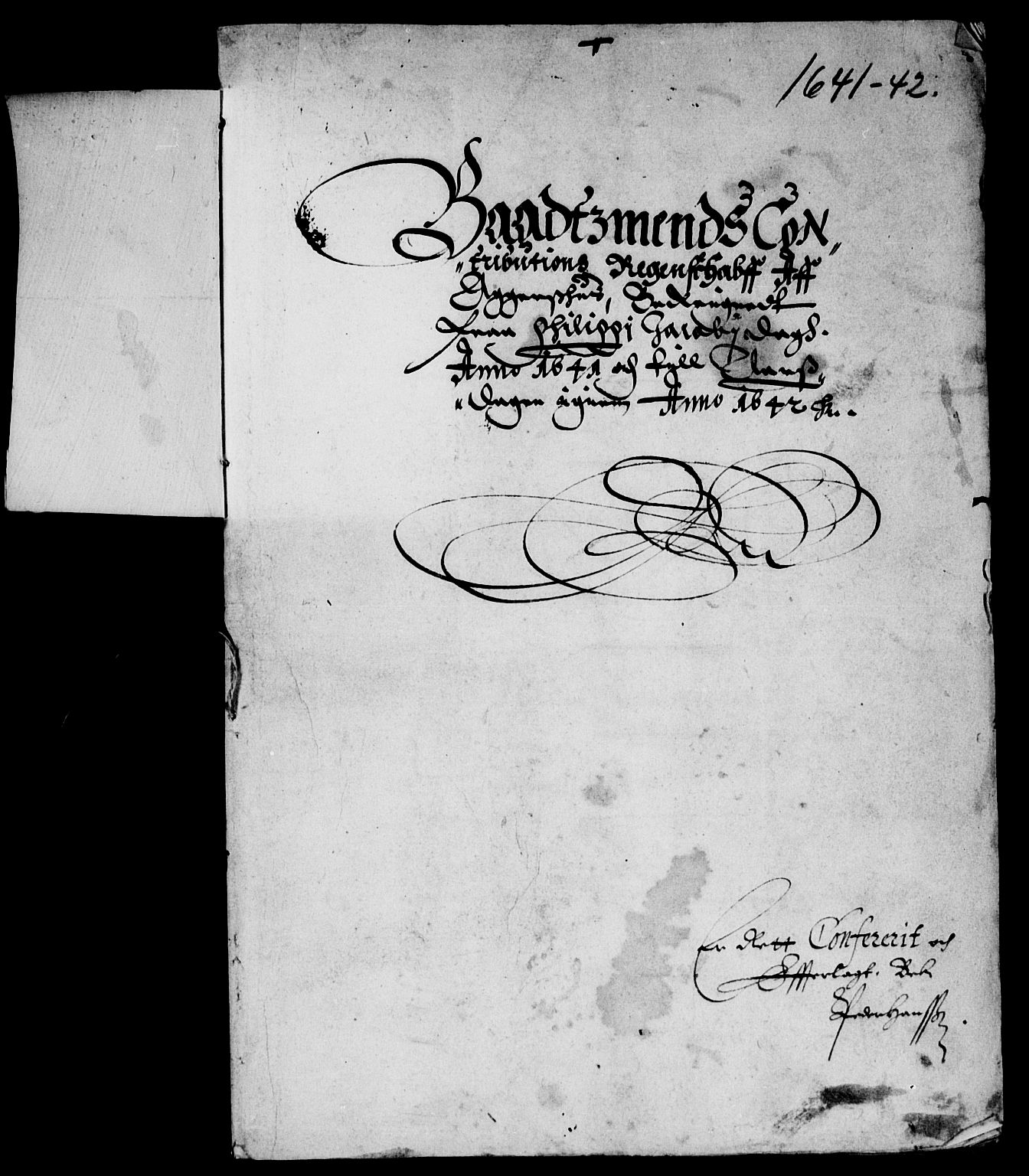 Rentekammeret inntil 1814, Reviderte regnskaper, Lensregnskaper, RA/EA-5023/R/Rb/Rba/L0162: Akershus len, 1641-1642