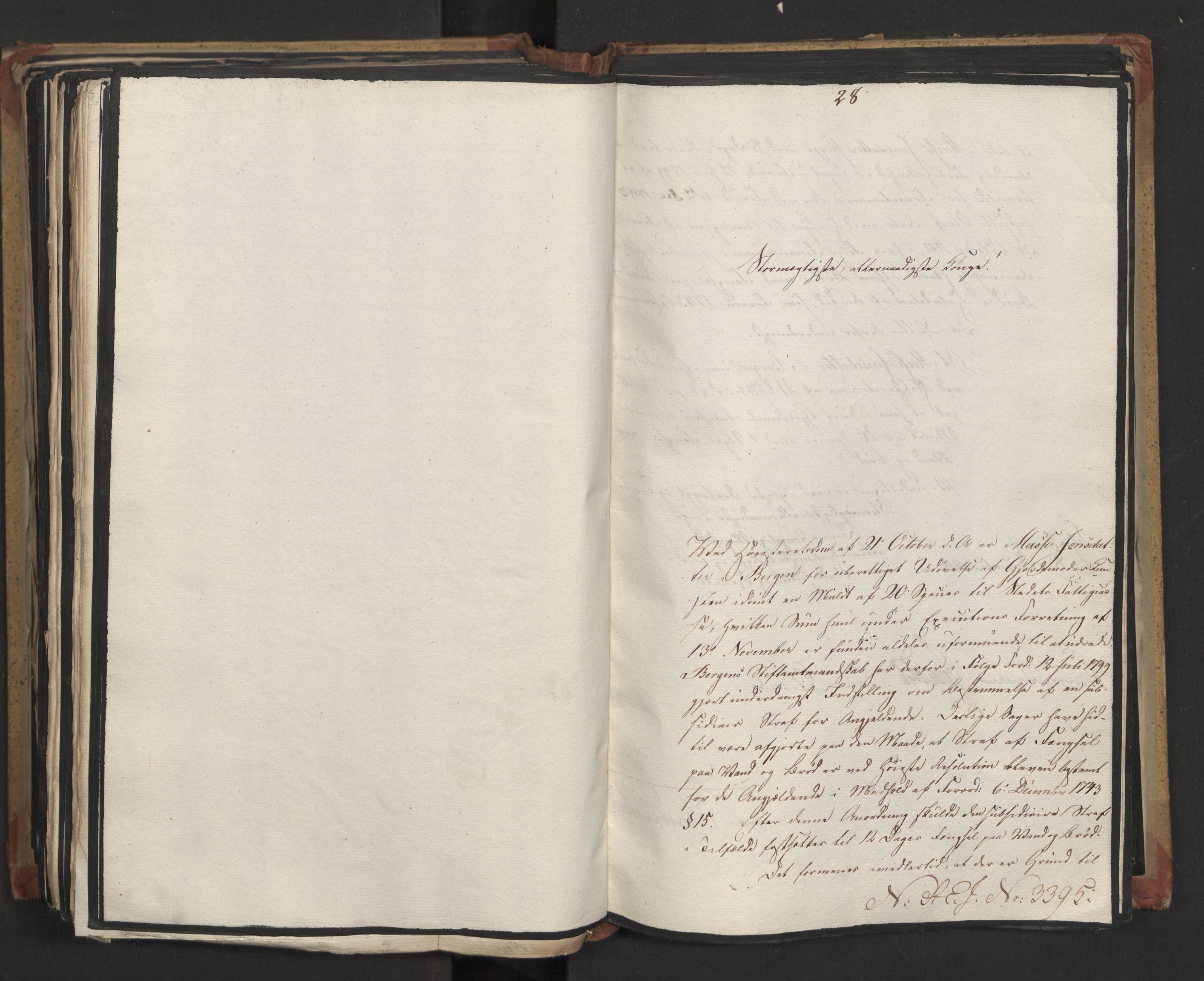 Statsrådsavdelingen i Stockholm, AV/RA-S-1003/D/Da/L0016: Regjeringsinnstillinger nr. 3101-3468, 1818, p. 365