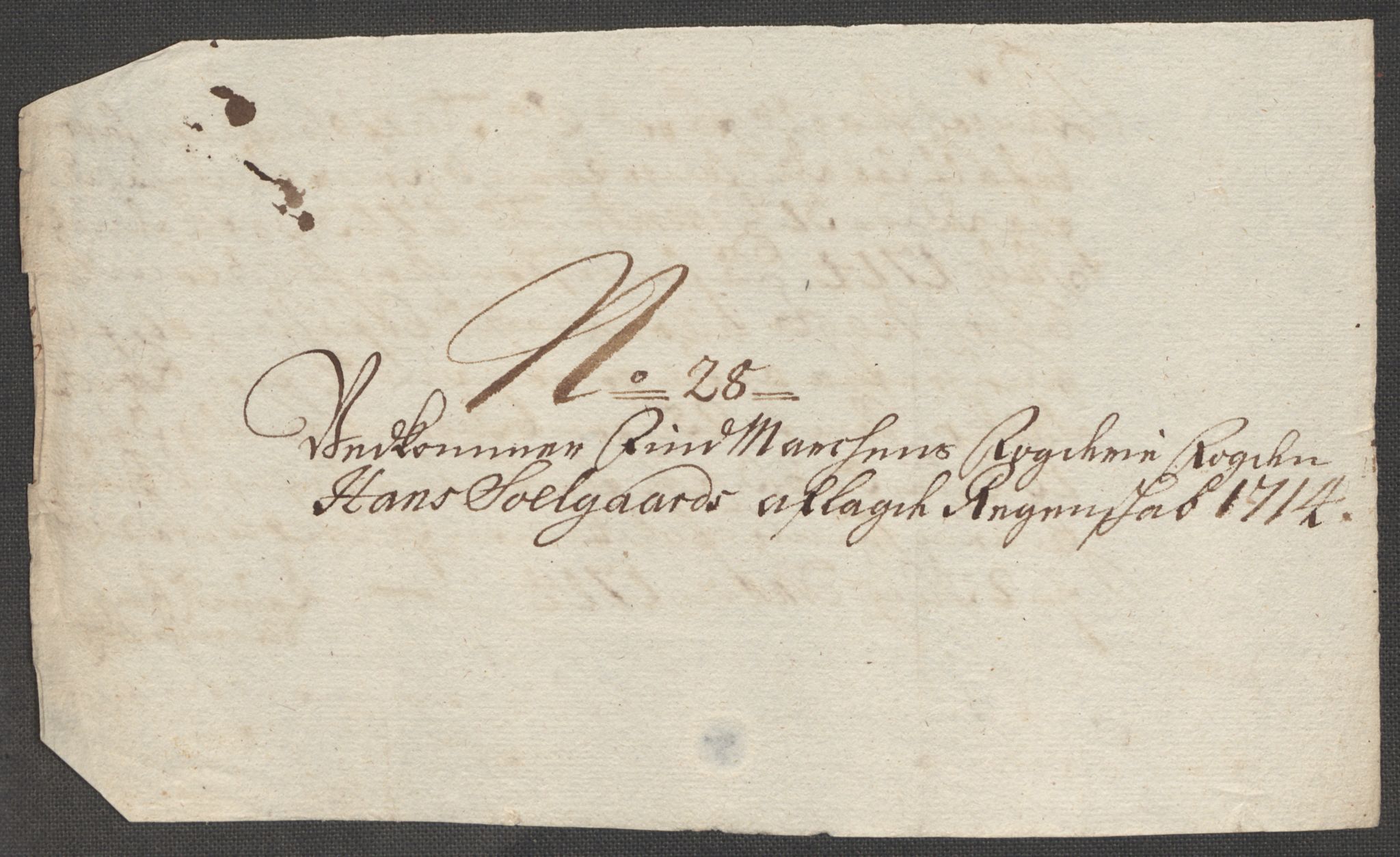 Rentekammeret inntil 1814, Reviderte regnskaper, Fogderegnskap, AV/RA-EA-4092/R69/L4856: Fogderegnskap Finnmark/Vardøhus, 1713-1715, p. 360