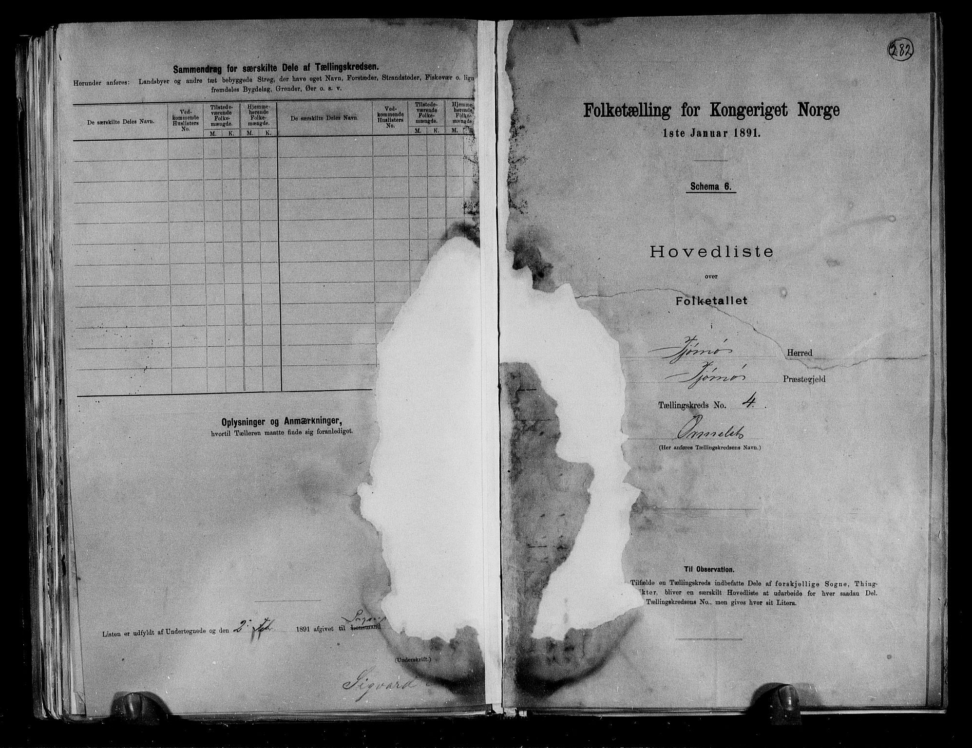 RA, 1891 census for 0723 Tjøme, 1891, p. 12