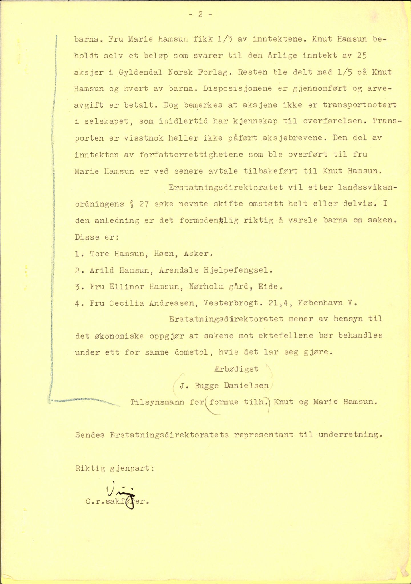 Landssvikarkivet, Arendal politikammer, AV/RA-S-3138-25/D/Dc, 1945-1951, p. 321