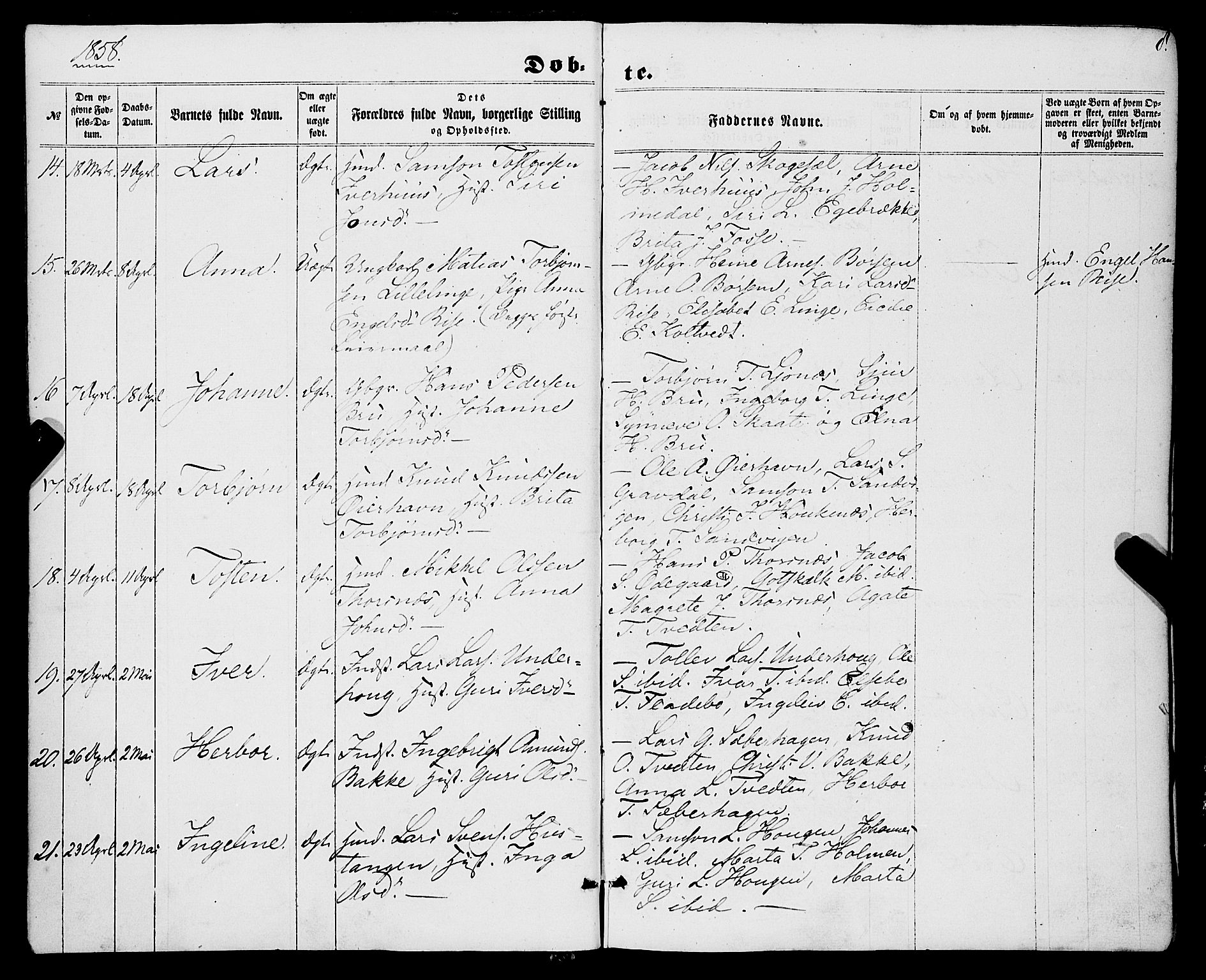 Strandebarm sokneprestembete, SAB/A-78401/H/Haa: Parish register (official) no. A 8, 1858-1872, p. 8