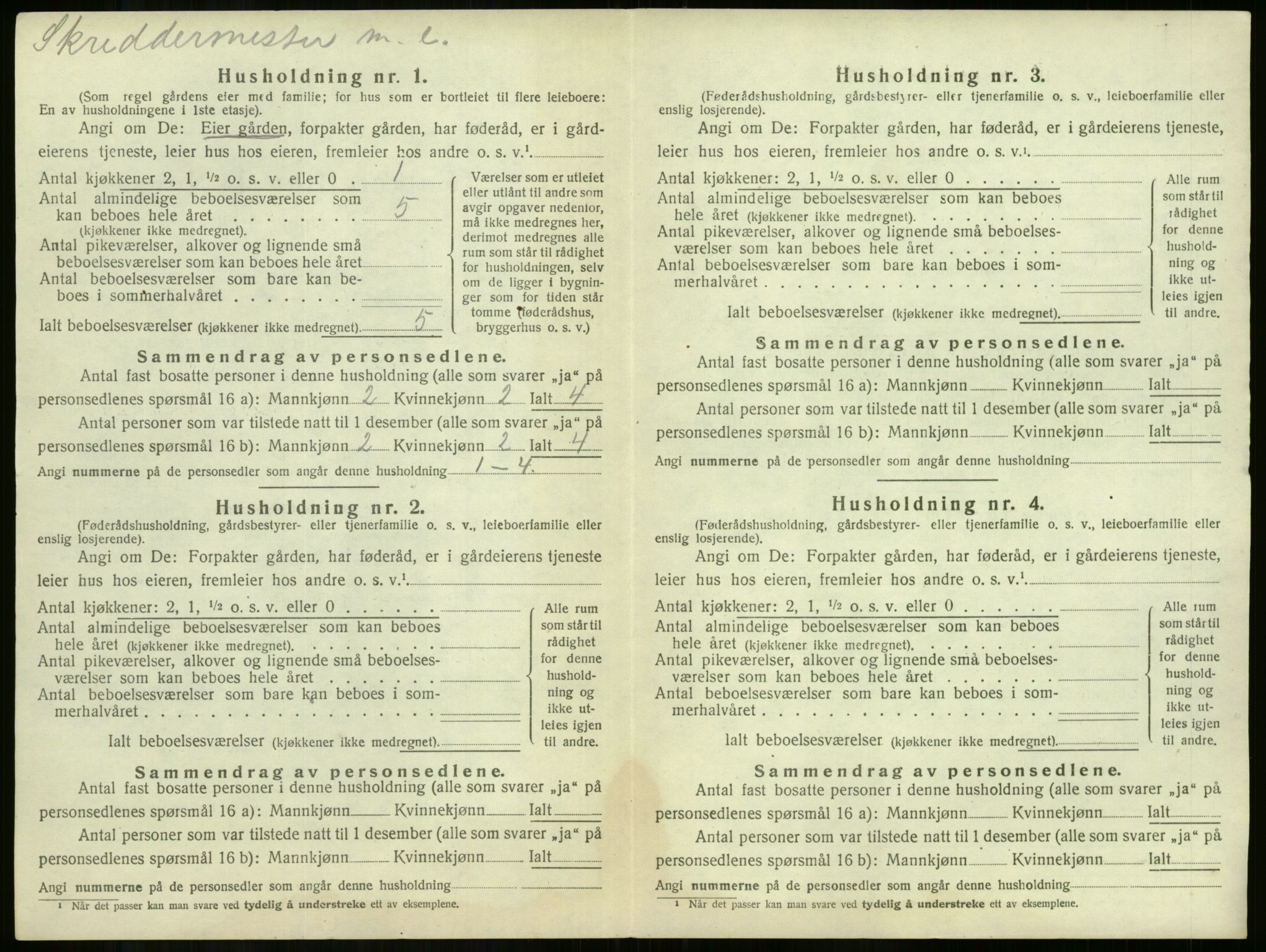 SAKO, 1920 census for Øvre Eiker, 1920, p. 92