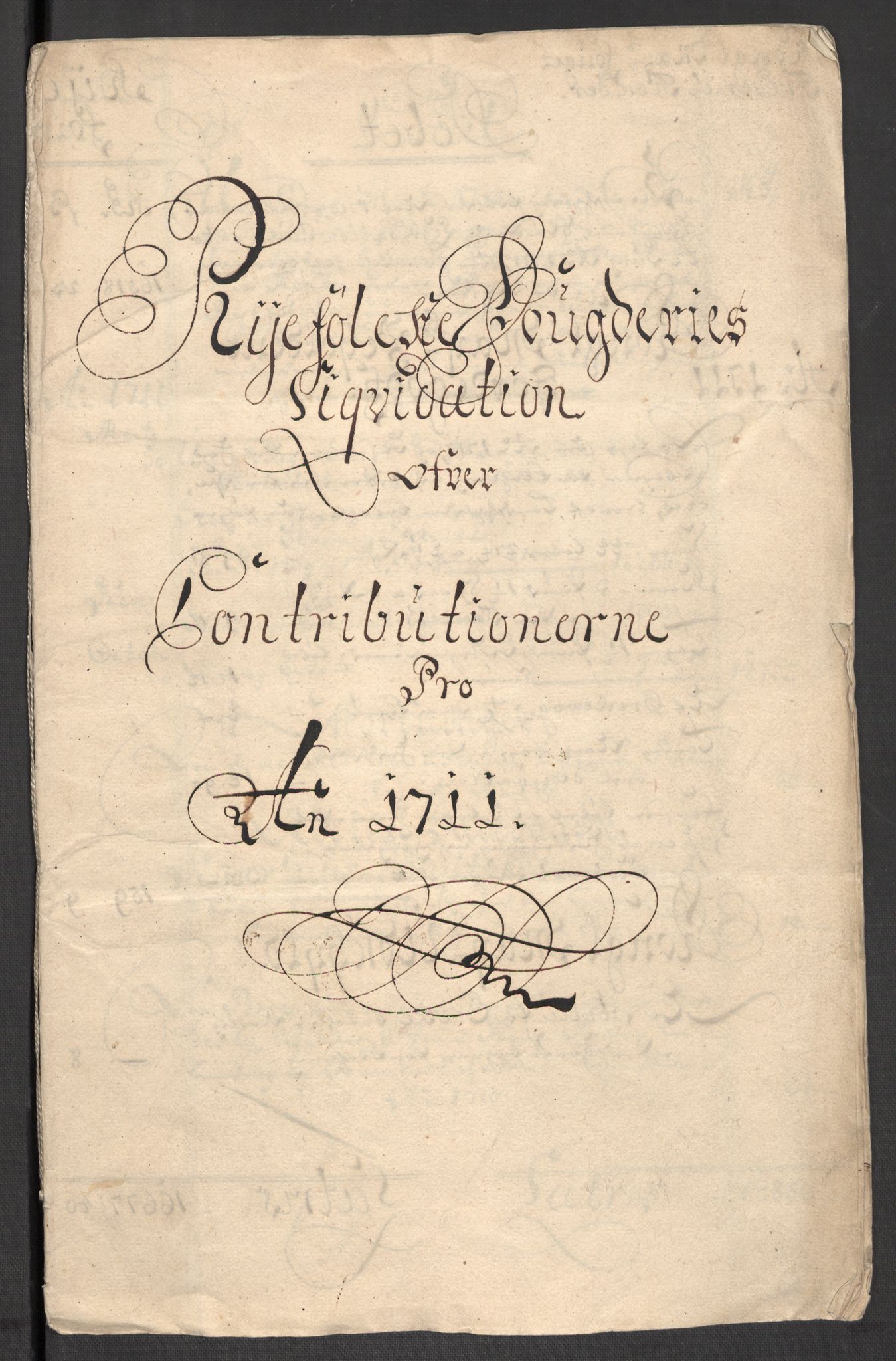 Rentekammeret inntil 1814, Reviderte regnskaper, Fogderegnskap, RA/EA-4092/R47/L2864: Fogderegnskap Ryfylke, 1711, p. 161