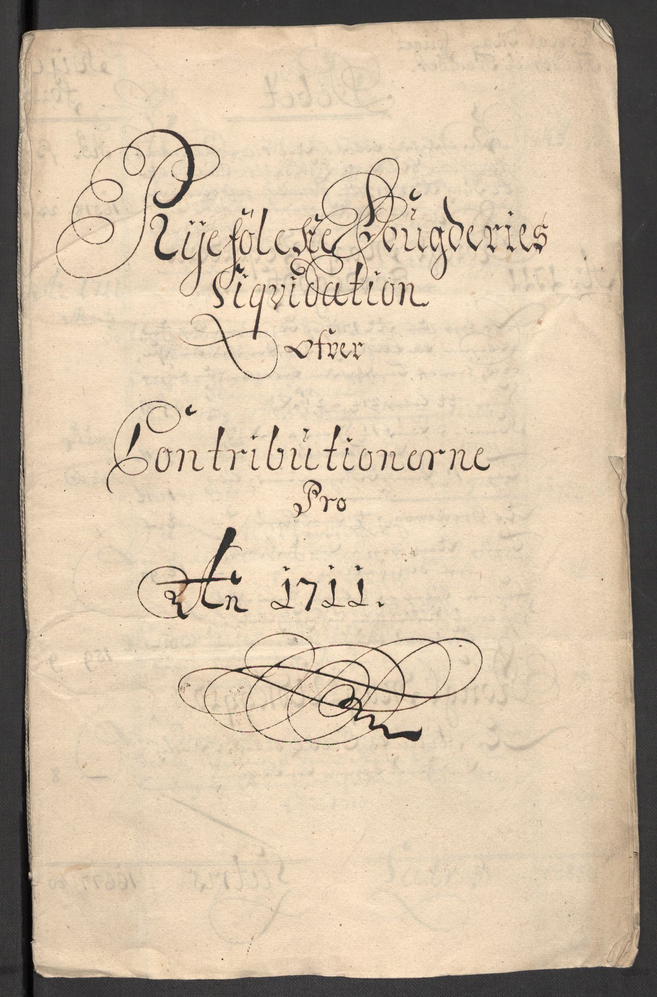Rentekammeret inntil 1814, Reviderte regnskaper, Fogderegnskap, AV/RA-EA-4092/R47/L2864: Fogderegnskap Ryfylke, 1711, p. 161