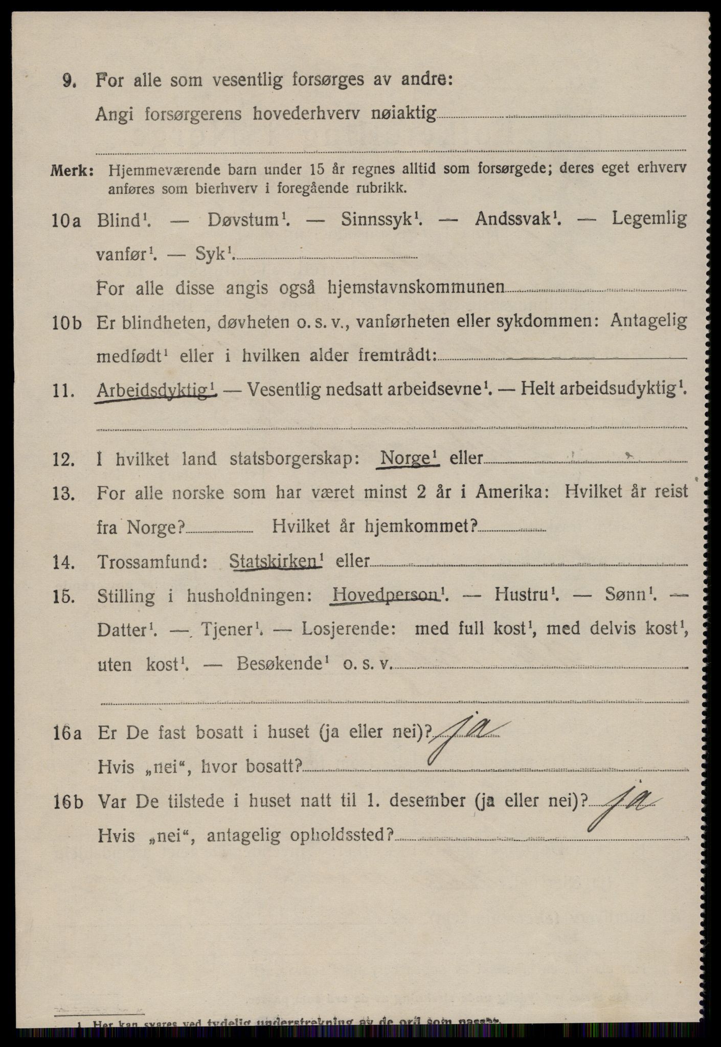 SAT, 1920 census for Surnadal, 1920, p. 5520