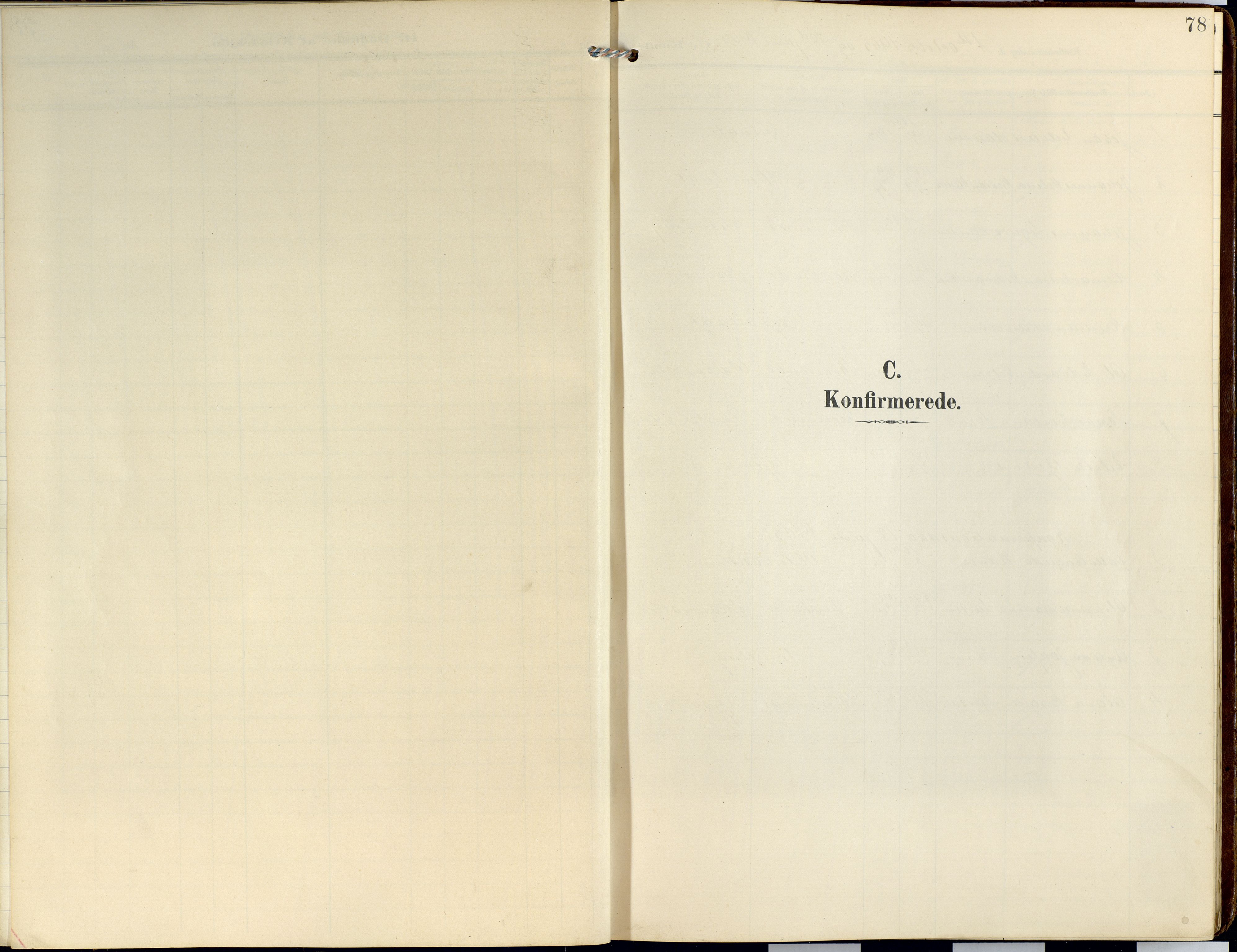 Lyngen sokneprestembete, SATØ/S-1289/H/He/Hea/L0014kirke: Parish register (official) no. 14, 1905-1920, p. 78