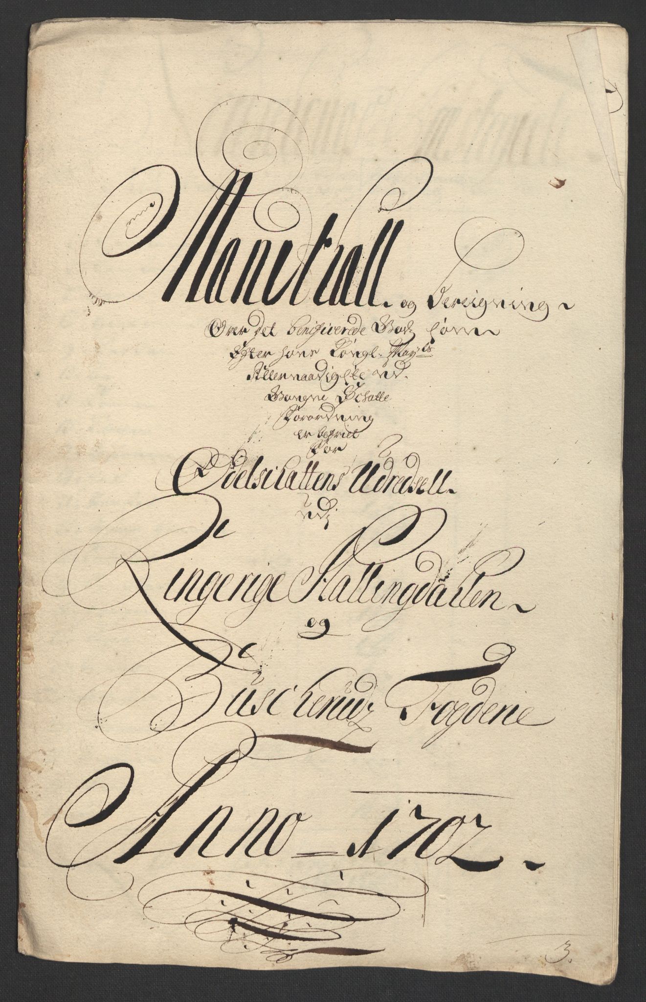 Rentekammeret inntil 1814, Reviderte regnskaper, Fogderegnskap, AV/RA-EA-4092/R22/L1459: Fogderegnskap Ringerike, Hallingdal og Buskerud, 1702, p. 223