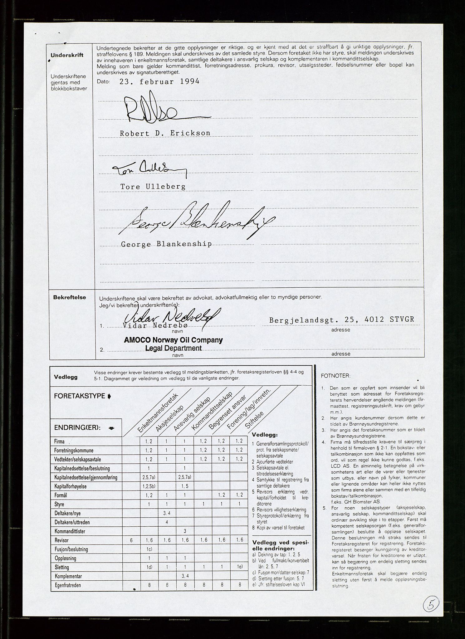 Pa 1740 - Amoco Norway Oil Company, AV/SAST-A-102405/22/A/Aa/L0001: Styreprotokoller og sakspapirer, 1965-1999, p. 135