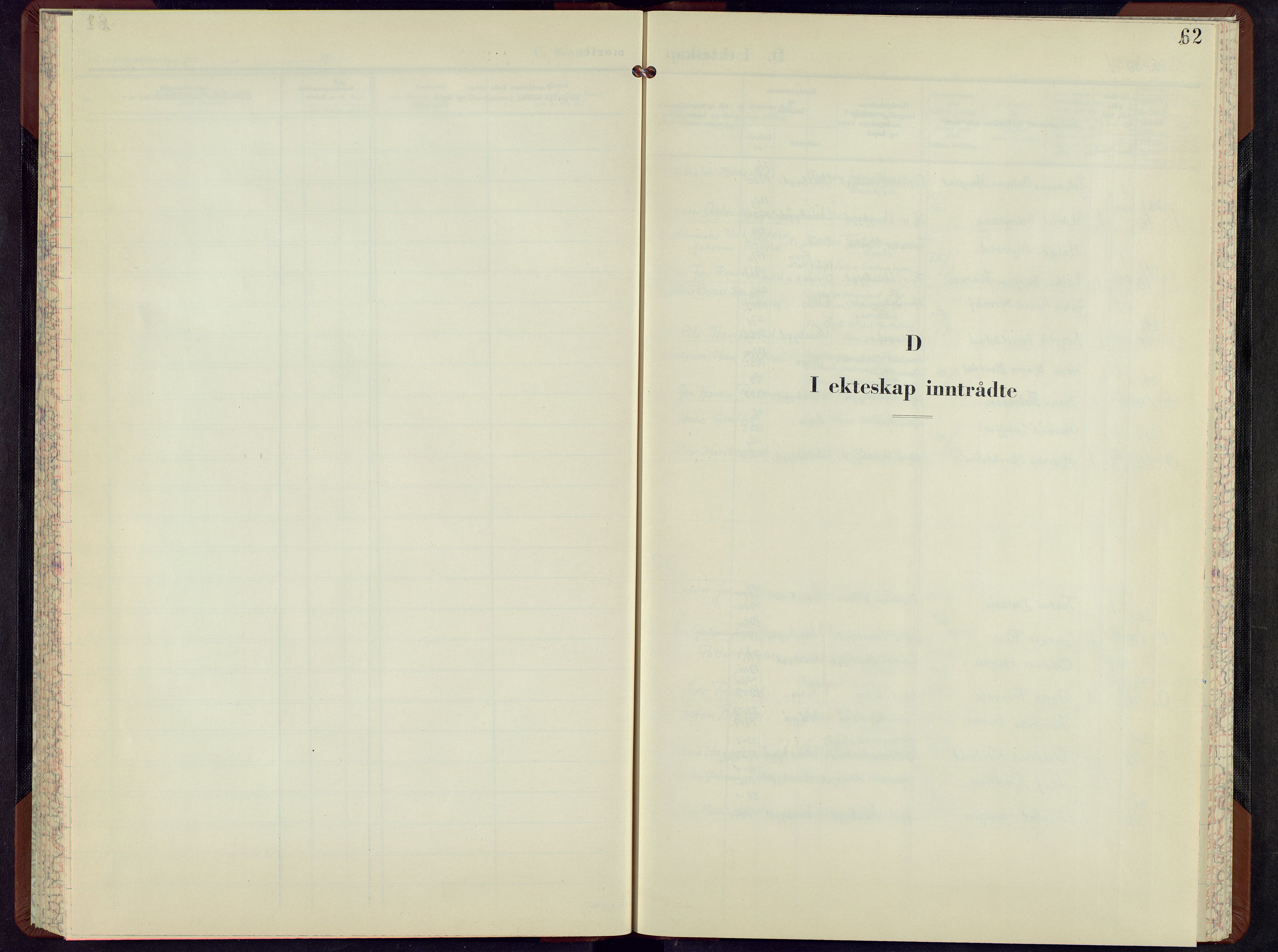 Ringebu prestekontor, AV/SAH-PREST-082/H/Ha/Hab/L0015: Parish register (copy) no. 15, 1954-1968, p. 62