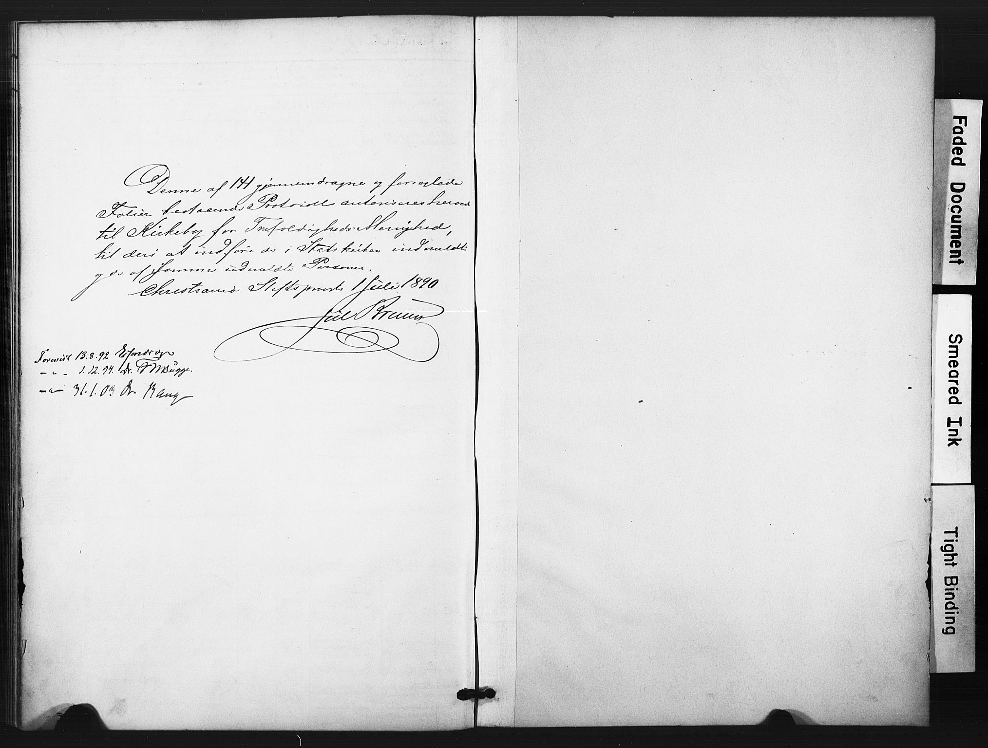 Trefoldighet prestekontor Kirkebøker, AV/SAO-A-10882/F/Ff/L0002: Parish register (official) no. VI 2, 1891-1918