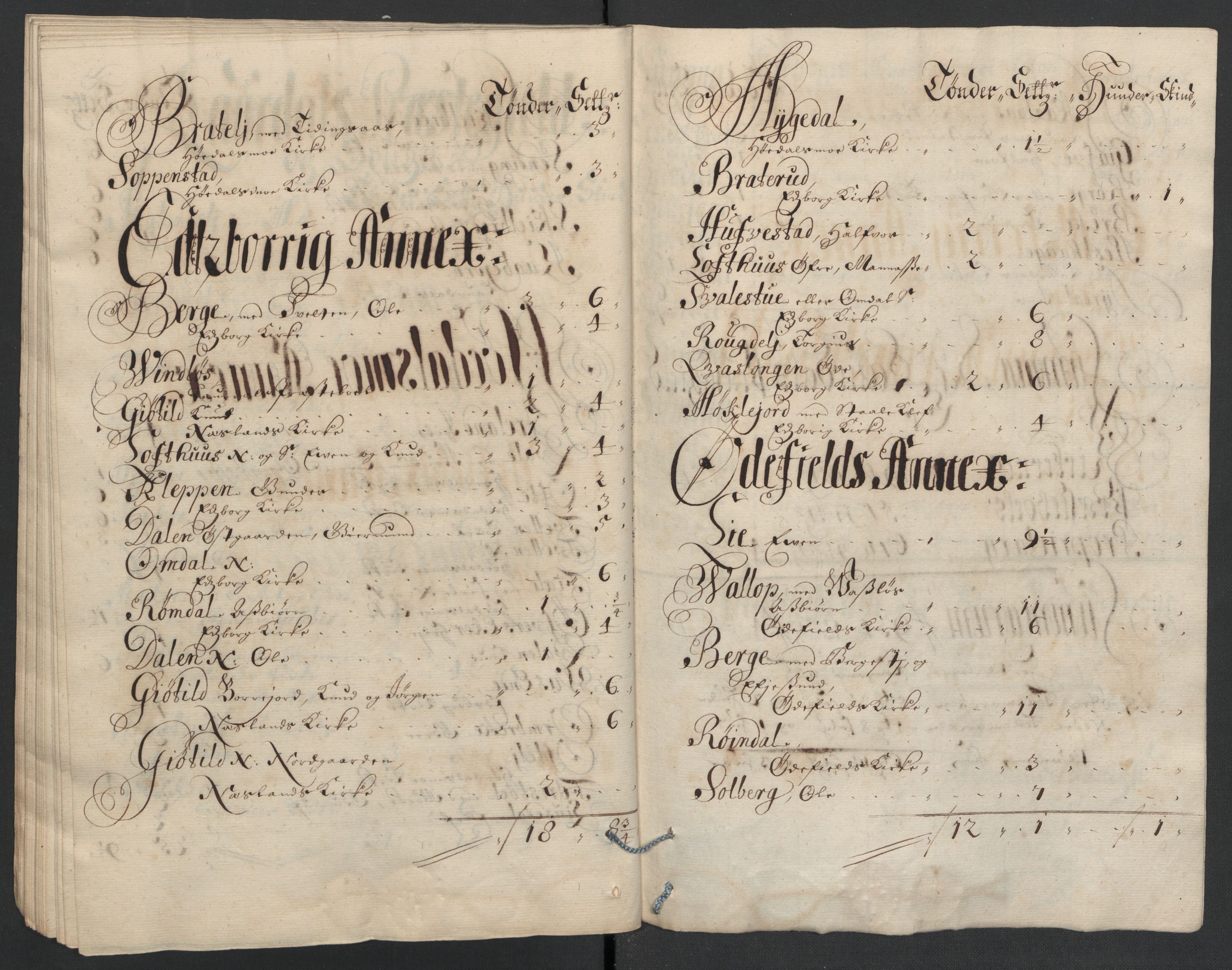 Rentekammeret inntil 1814, Reviderte regnskaper, Fogderegnskap, AV/RA-EA-4092/R36/L2118: Fogderegnskap Øvre og Nedre Telemark og Bamble, 1708-1709, p. 238