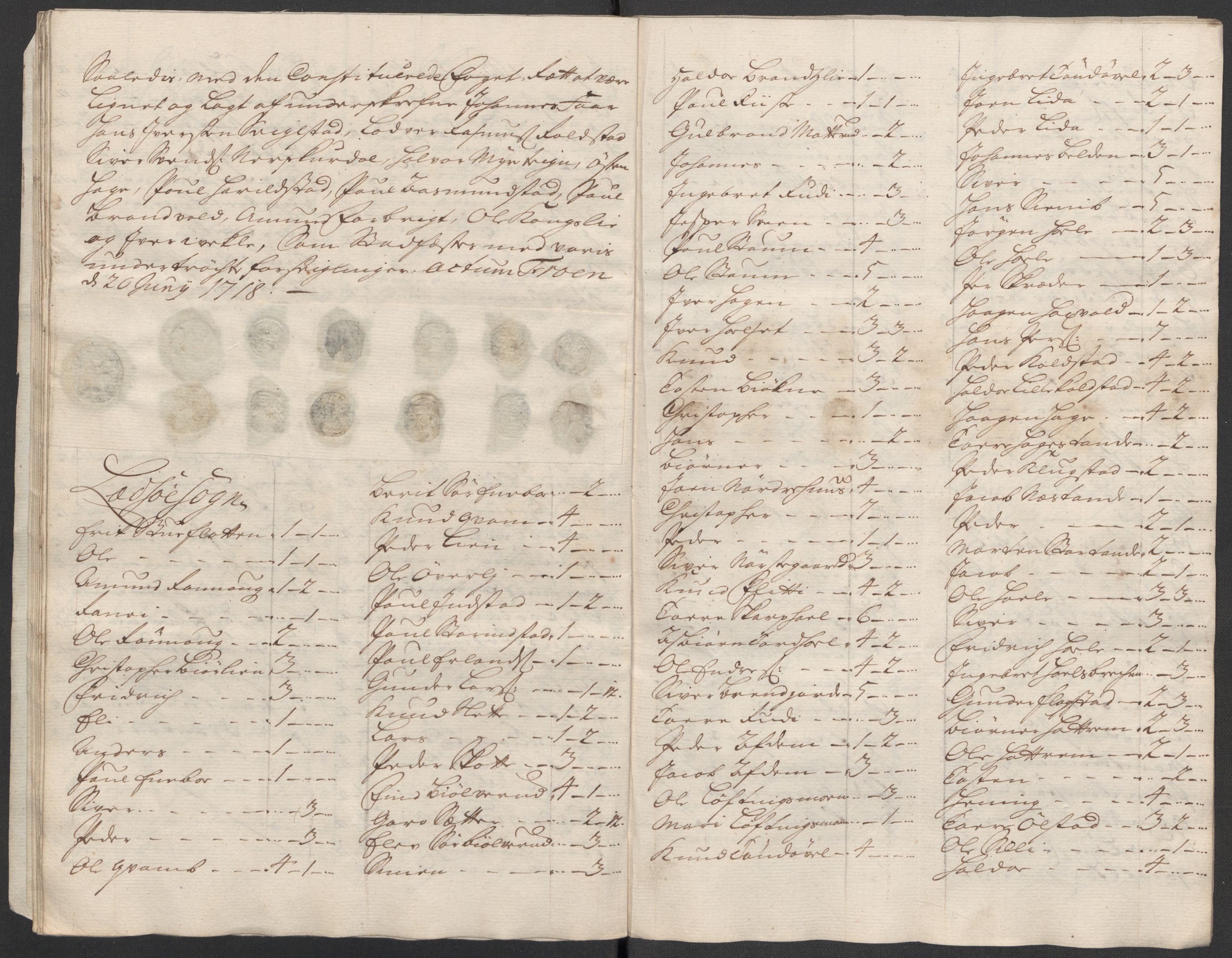 Rentekammeret inntil 1814, Reviderte regnskaper, Fogderegnskap, AV/RA-EA-4092/R17/L1188: Fogderegnskap Gudbrandsdal, 1718, p. 57