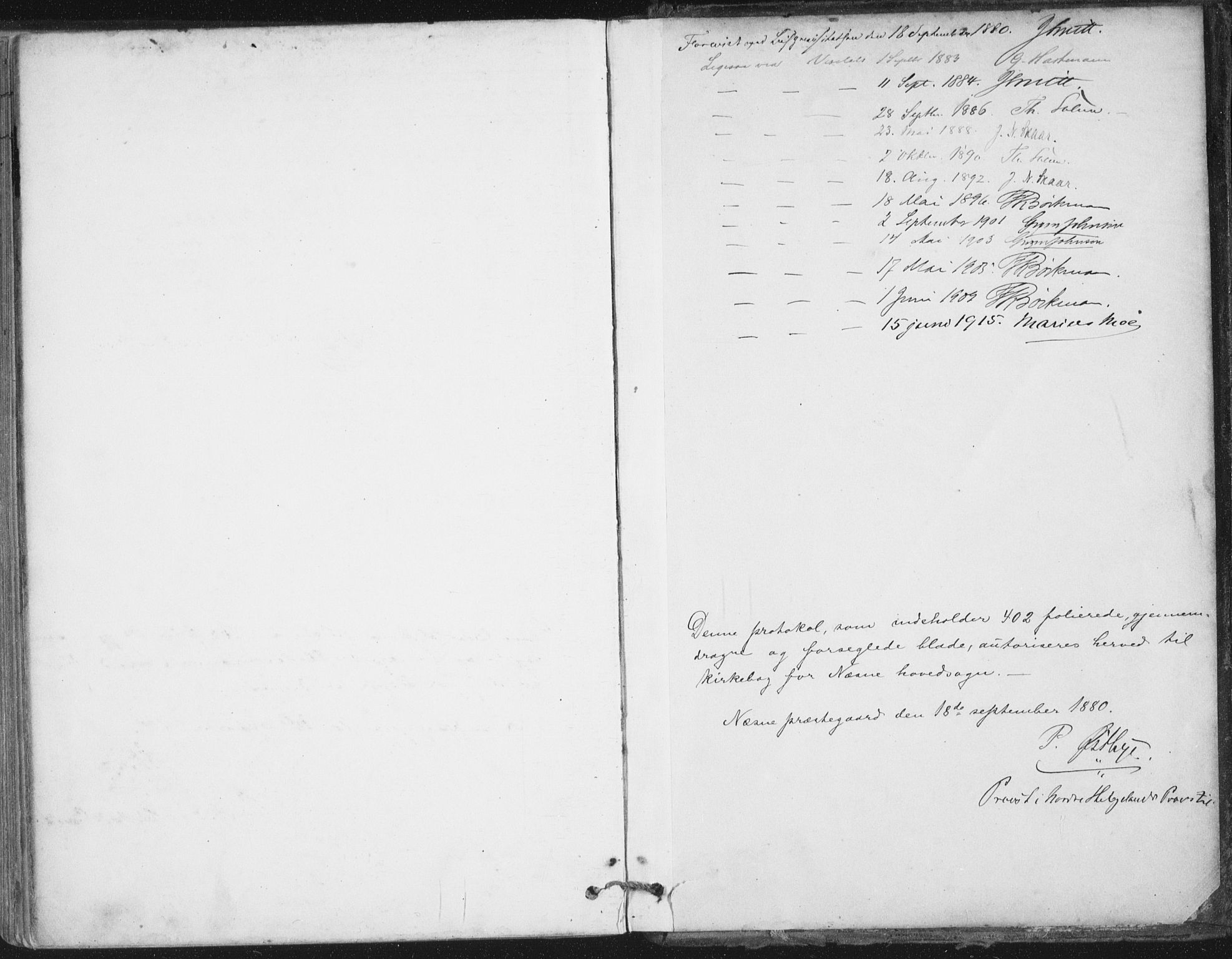 Ministerialprotokoller, klokkerbøker og fødselsregistre - Nordland, SAT/A-1459/838/L0552: Parish register (official) no. 838A10, 1880-1910