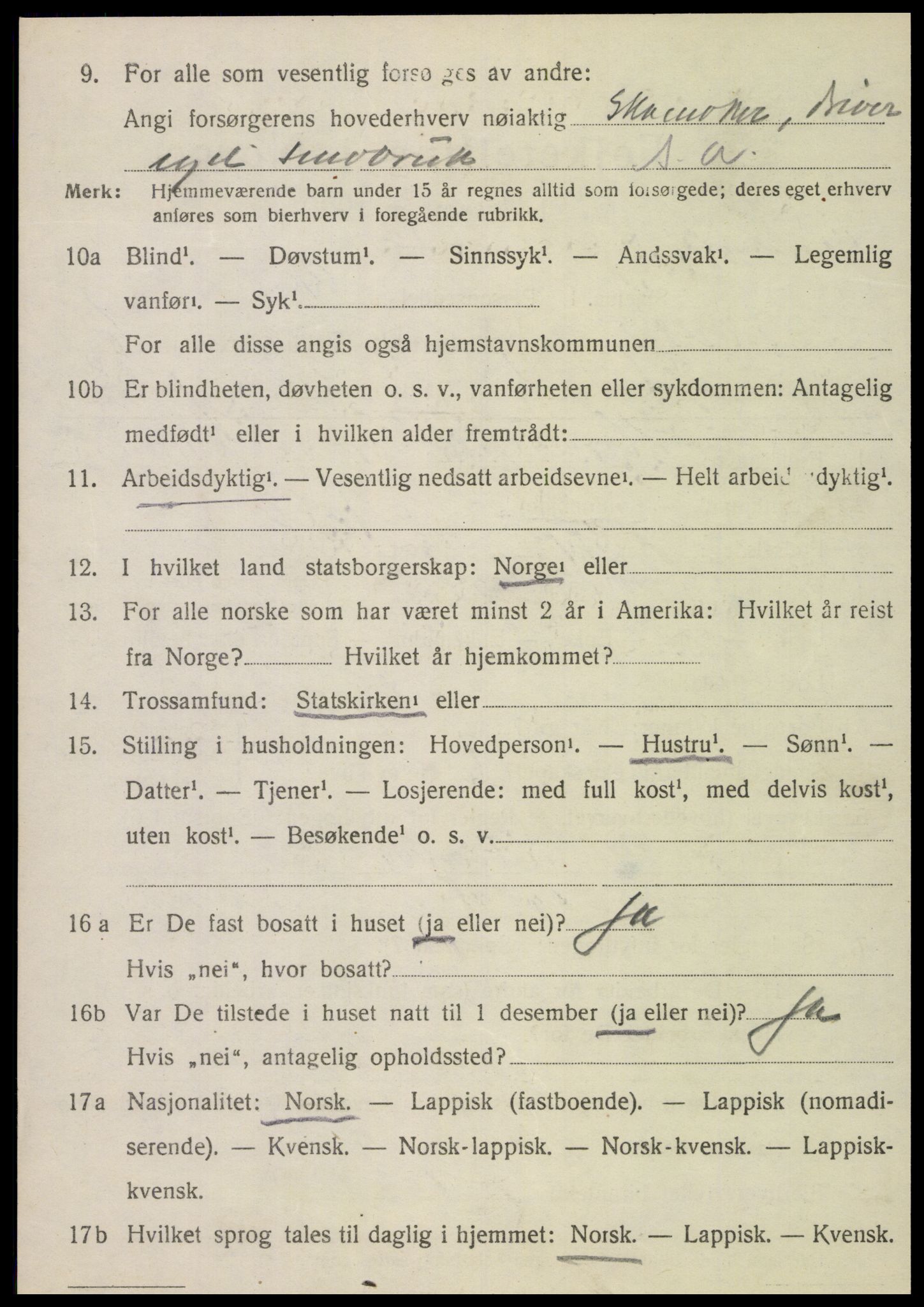 SAT, 1920 census for Nærøy, 1920, p. 3344