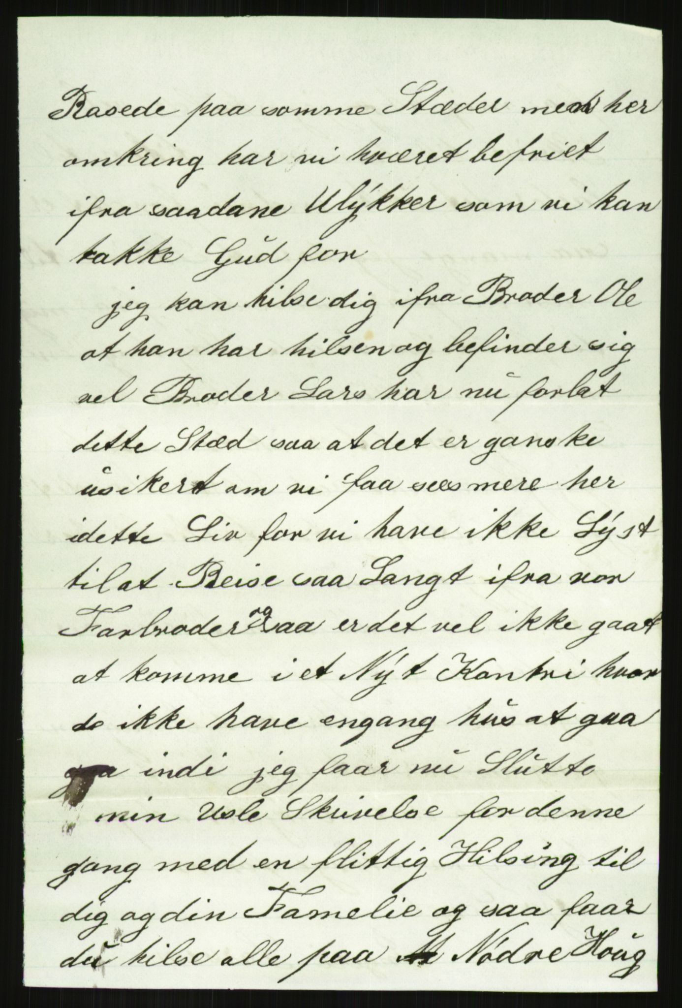 Samlinger til kildeutgivelse, Amerikabrevene, AV/RA-EA-4057/F/L0019: Innlån fra Buskerud: Fonnem - Kristoffersen, 1838-1914, p. 237