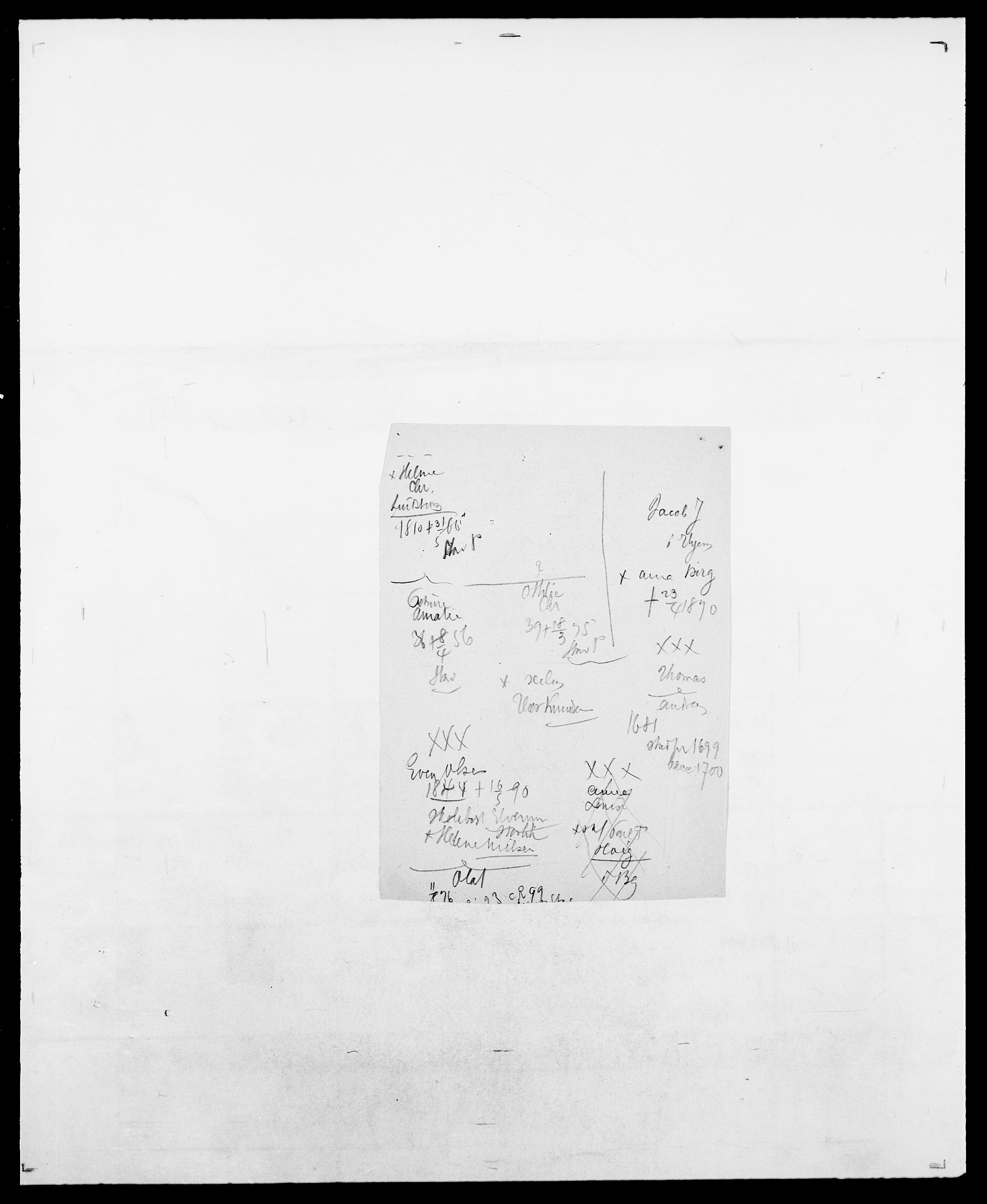 Delgobe, Charles Antoine - samling, AV/SAO-PAO-0038/D/Da/L0039: Thorsen - Urup, p. 249