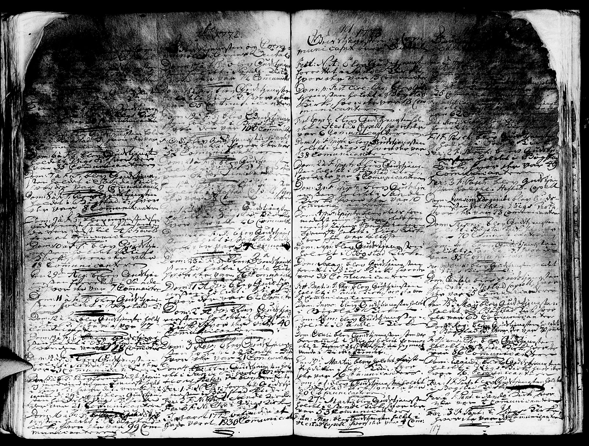 Gaular sokneprestembete, SAB/A-80001/H/Haa: Parish register (official) no. A 1, 1755-1785, p. 117