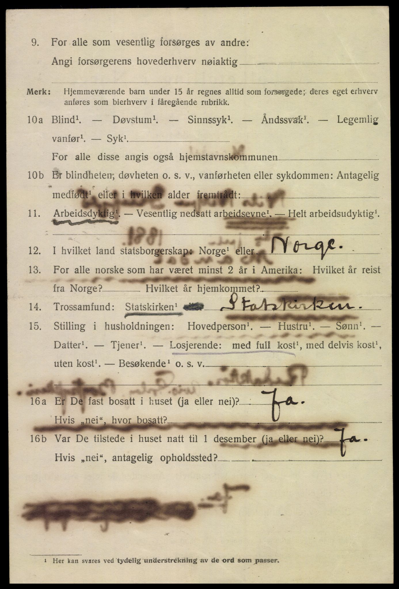 SAK, 1920 census for Mandal, 1920, p. 4204