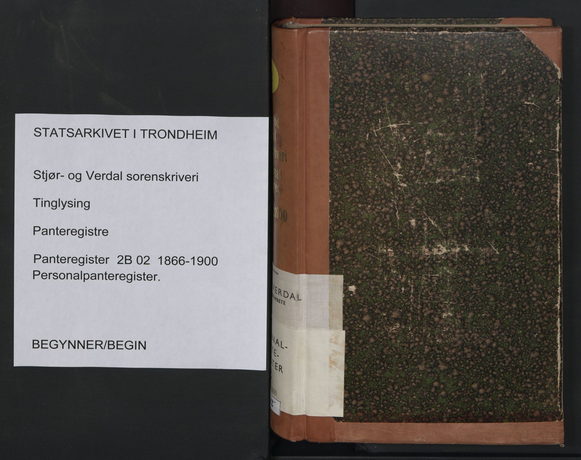 Stjør- og Verdal sorenskriveri, SAT/A-4167/1/2/2B/L0002: Mortgage register no. 2, 1866-1900