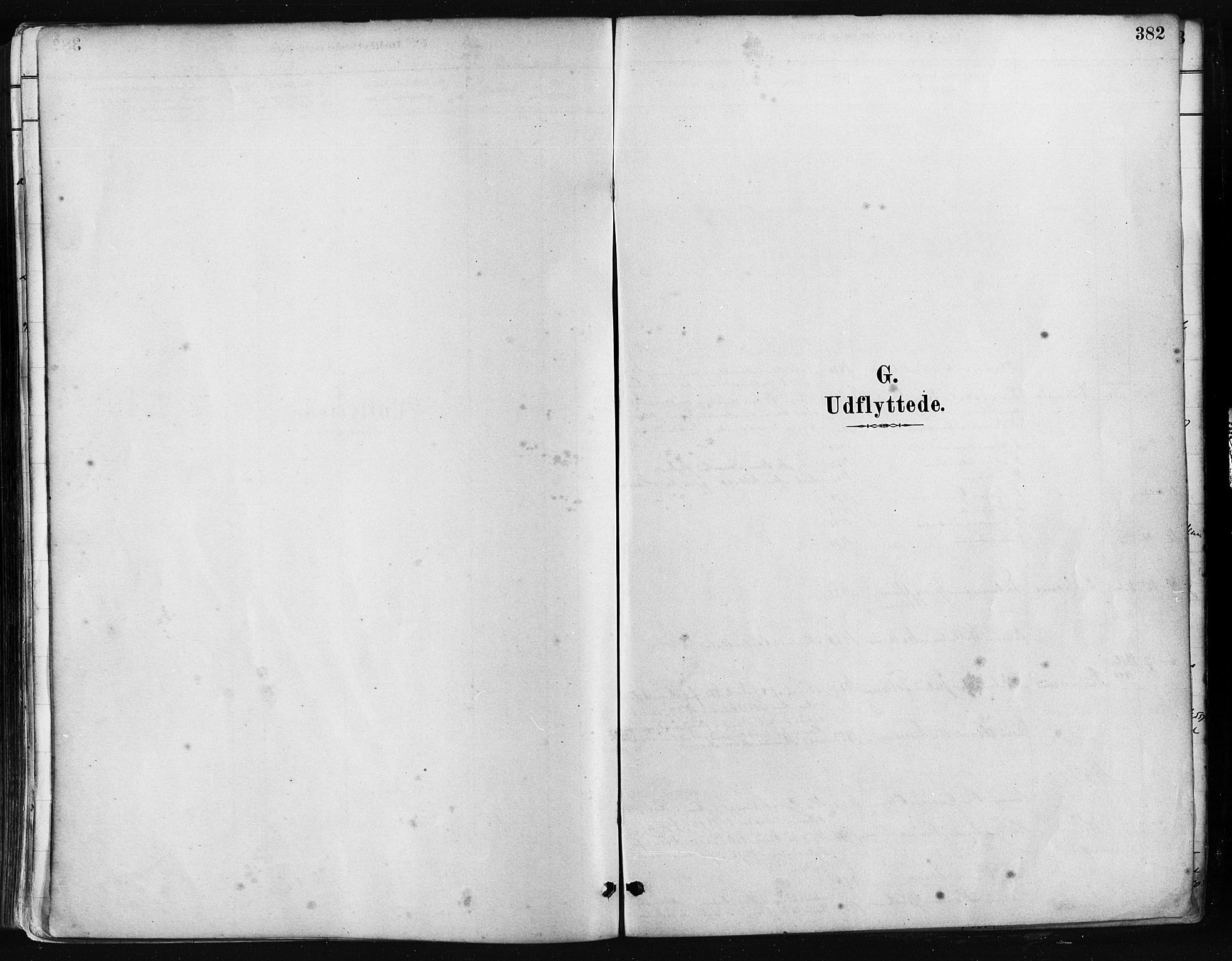 Mandal sokneprestkontor, SAK/1111-0030/F/Fa/Faa/L0016: Parish register (official) no. A 16, 1880-1890, p. 382