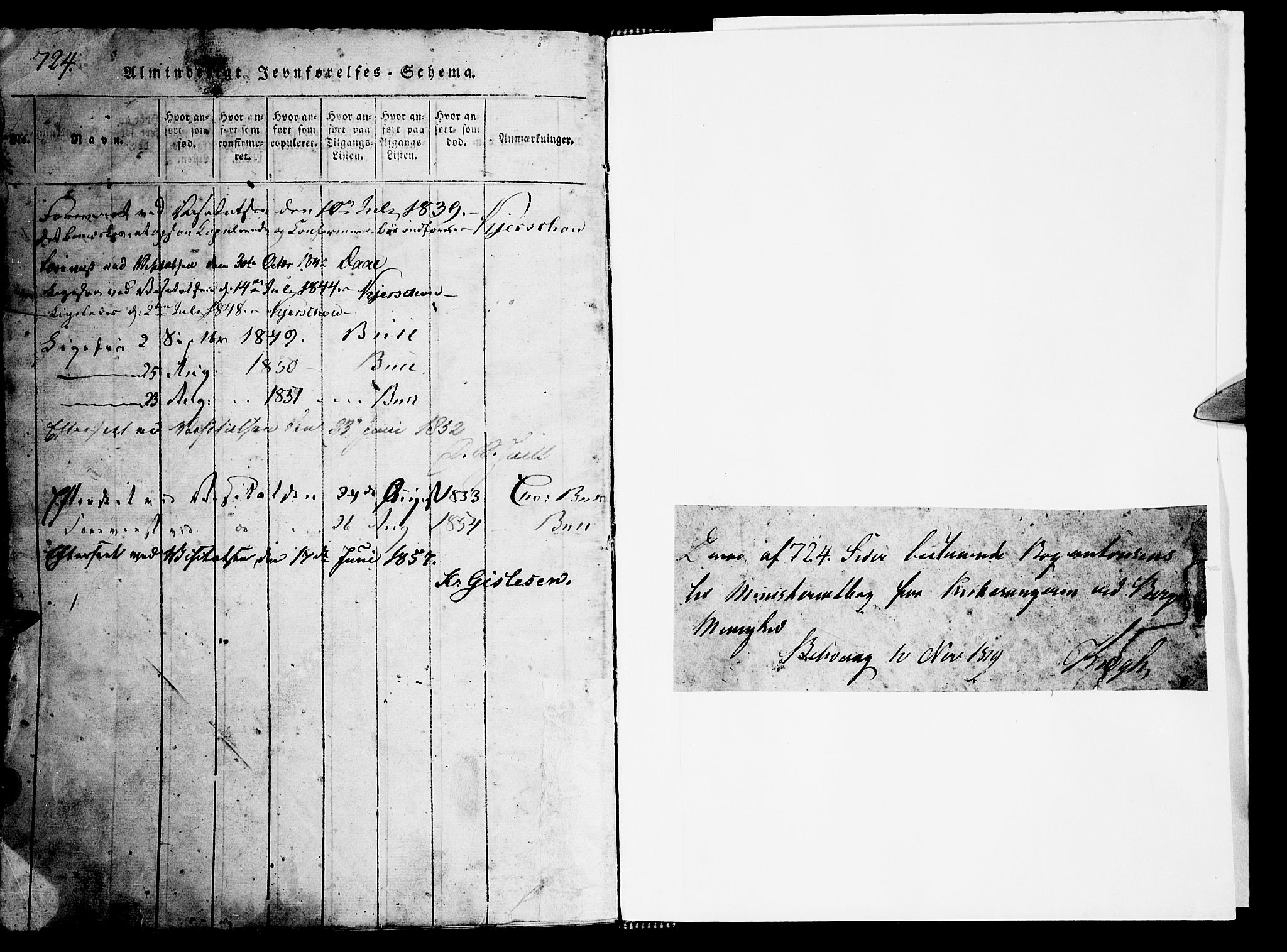 Ministerialprotokoller, klokkerbøker og fødselsregistre - Nordland, SAT/A-1459/880/L1139: Parish register (copy) no. 880C01, 1836-1857