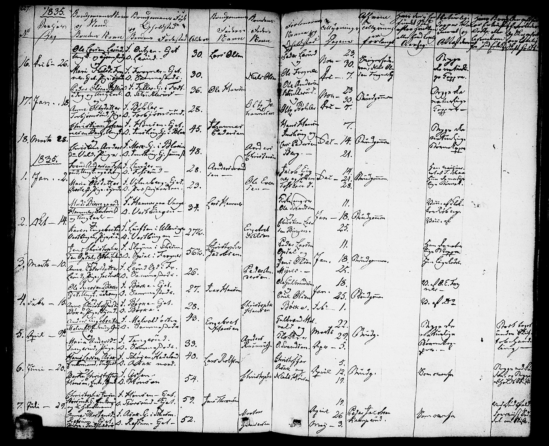 Sørum prestekontor Kirkebøker, SAO/A-10303/F/Fa/L0004: Parish register (official) no. I 4, 1829-1845, p. 227