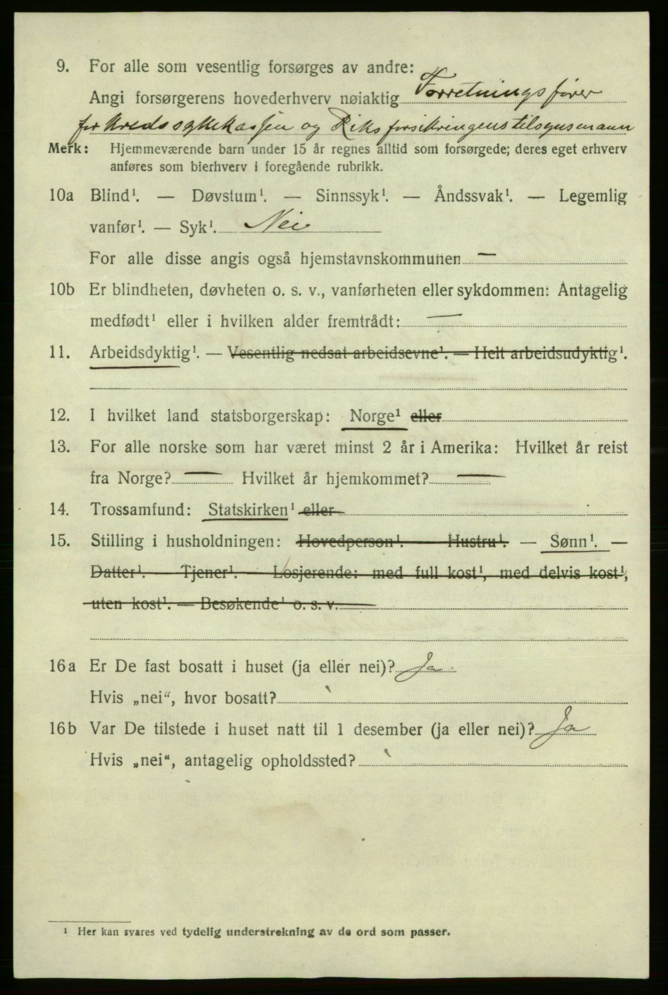 SAO, 1920 census for Fredrikshald, 1920, p. 25756