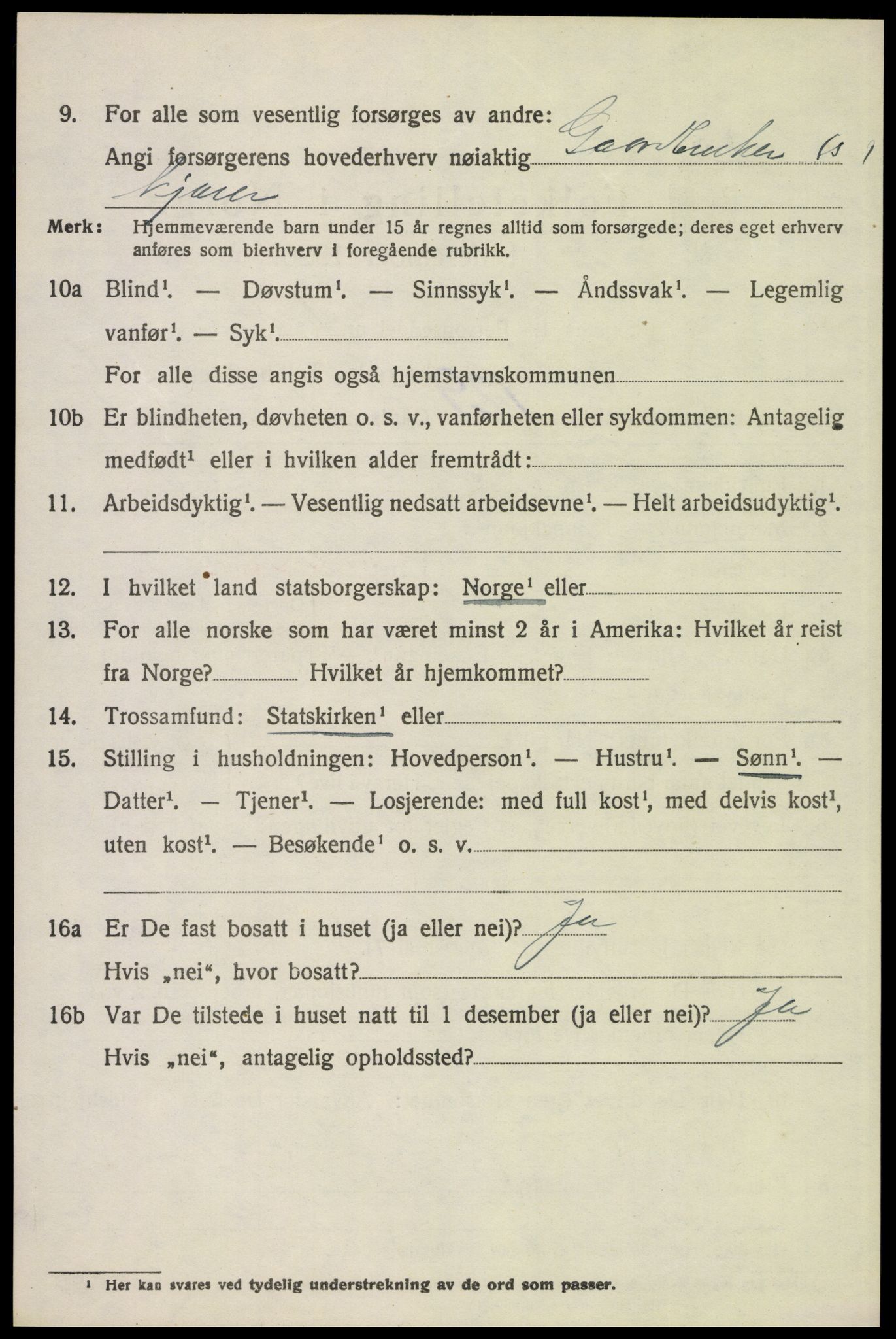 SAH, 1920 census for Eidskog, 1920, p. 7826