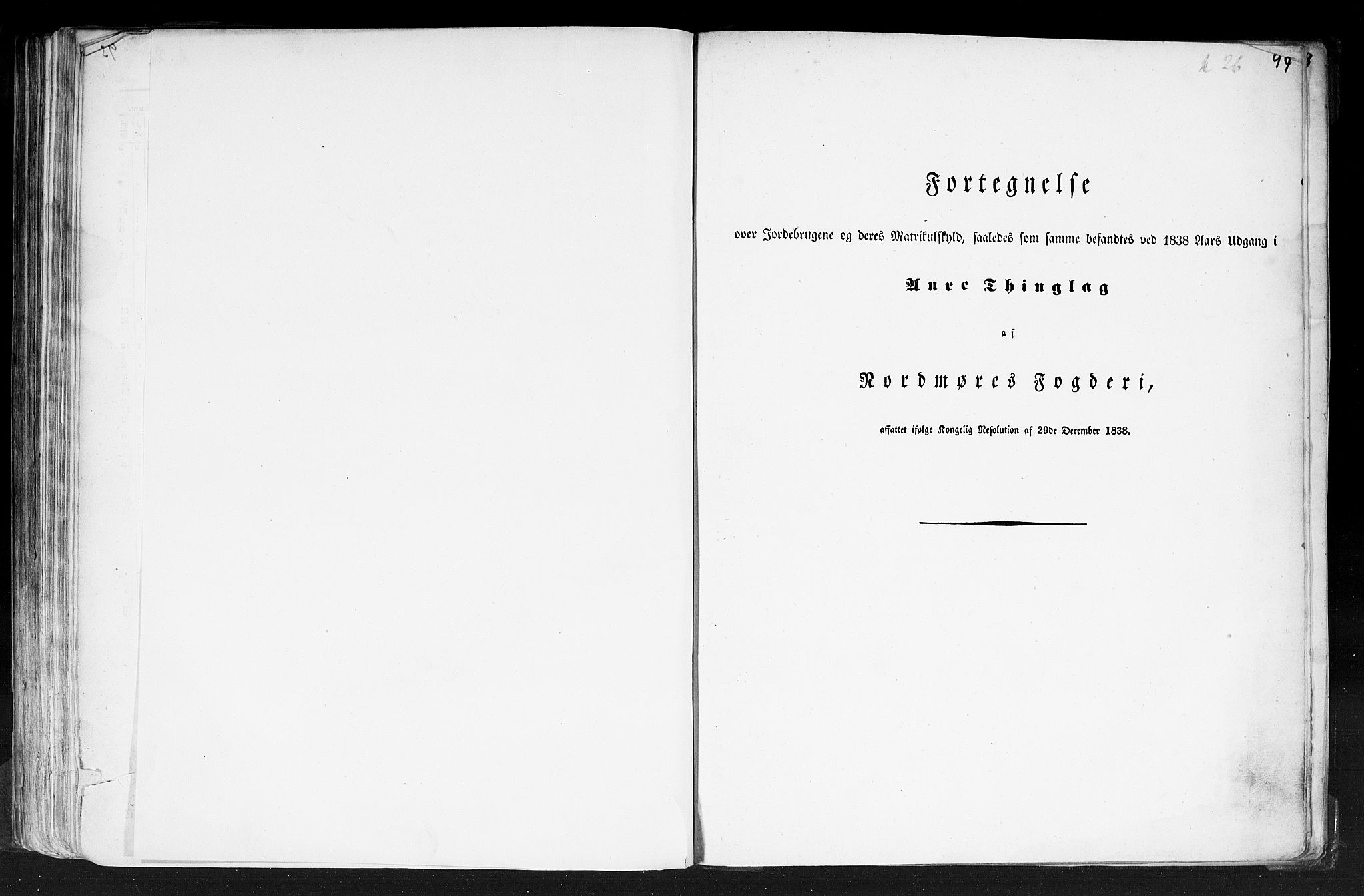 Rygh, RA/PA-0034/F/Fb/L0013: Matrikkelen for 1838 - Romsdal amt (Møre og Romsdal fylke), 1838, p. 94a