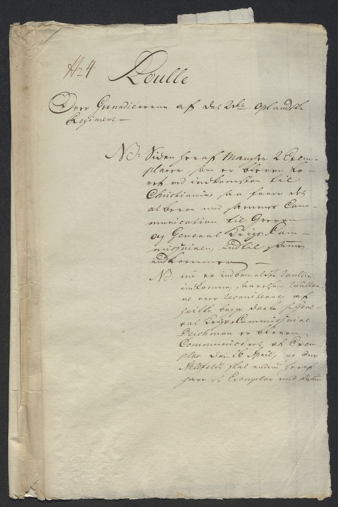 Kommanderende general (KG I) med Det norske krigsdirektorium, AV/RA-EA-5419/E/Ec/L0021: Ruller over nedkommanderte mannskap, 1758-1762, p. 556