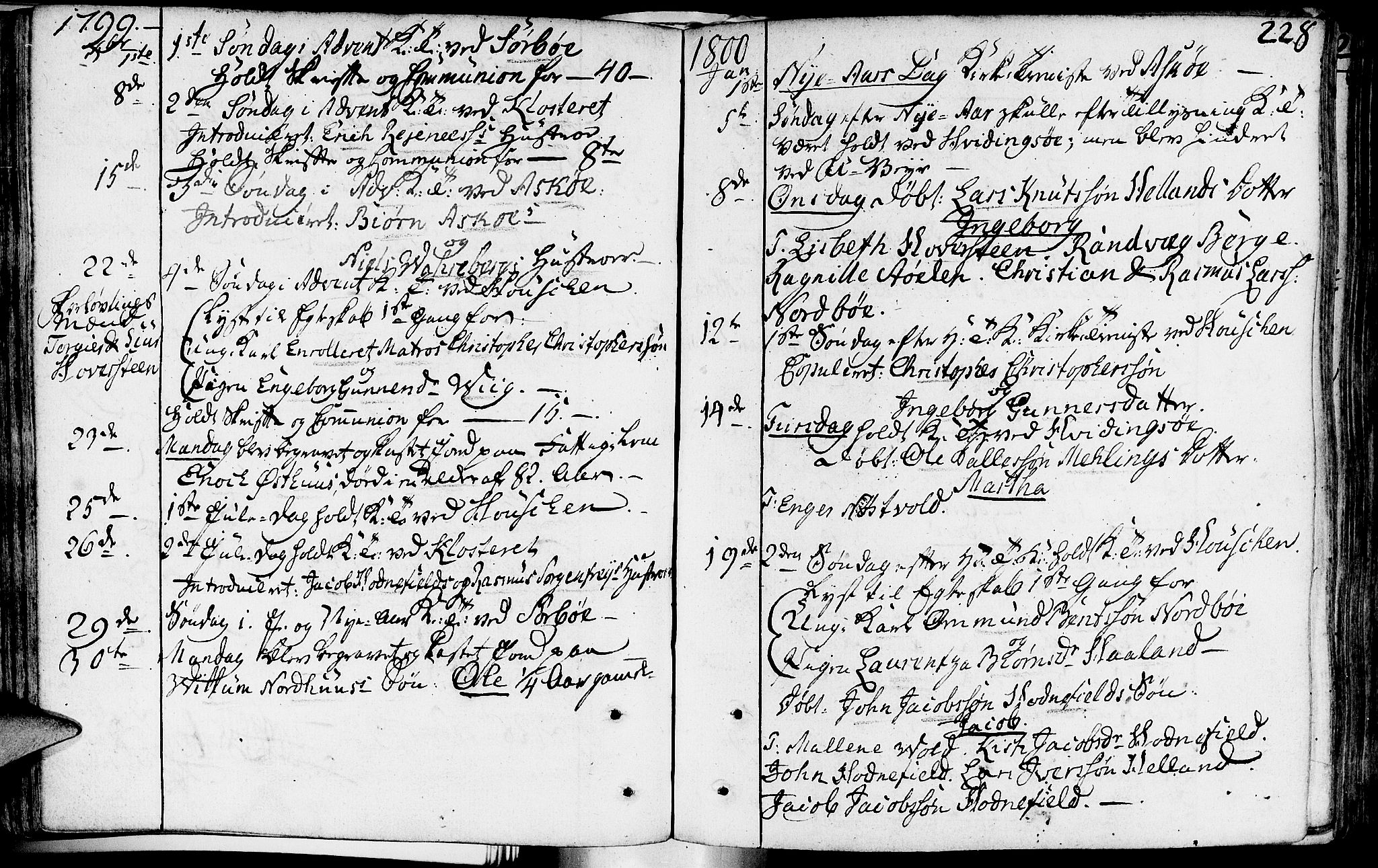 Rennesøy sokneprestkontor, SAST/A -101827/H/Ha/Haa/L0003: Parish register (official) no. A 3, 1772-1815, p. 228