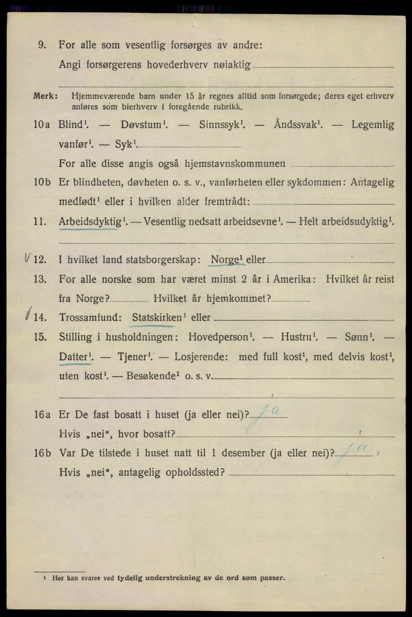 SAO, 1920 census for Kristiania, 1920, p. 286848