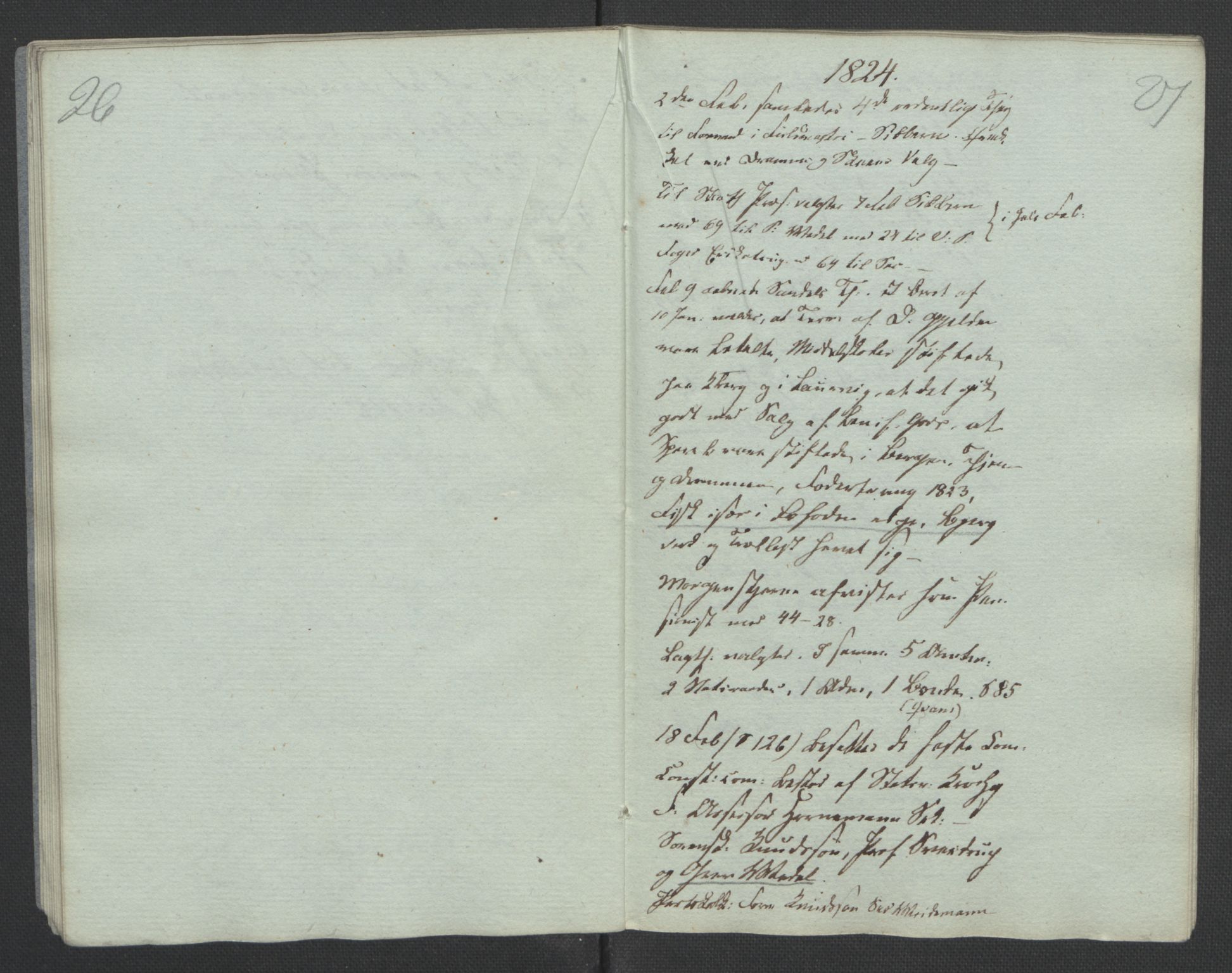 Faye, Andreas, AV/RA-PA-0015/F/Fh/L0033/0006: -- / Stortingene 1821 og 1824, p. 18