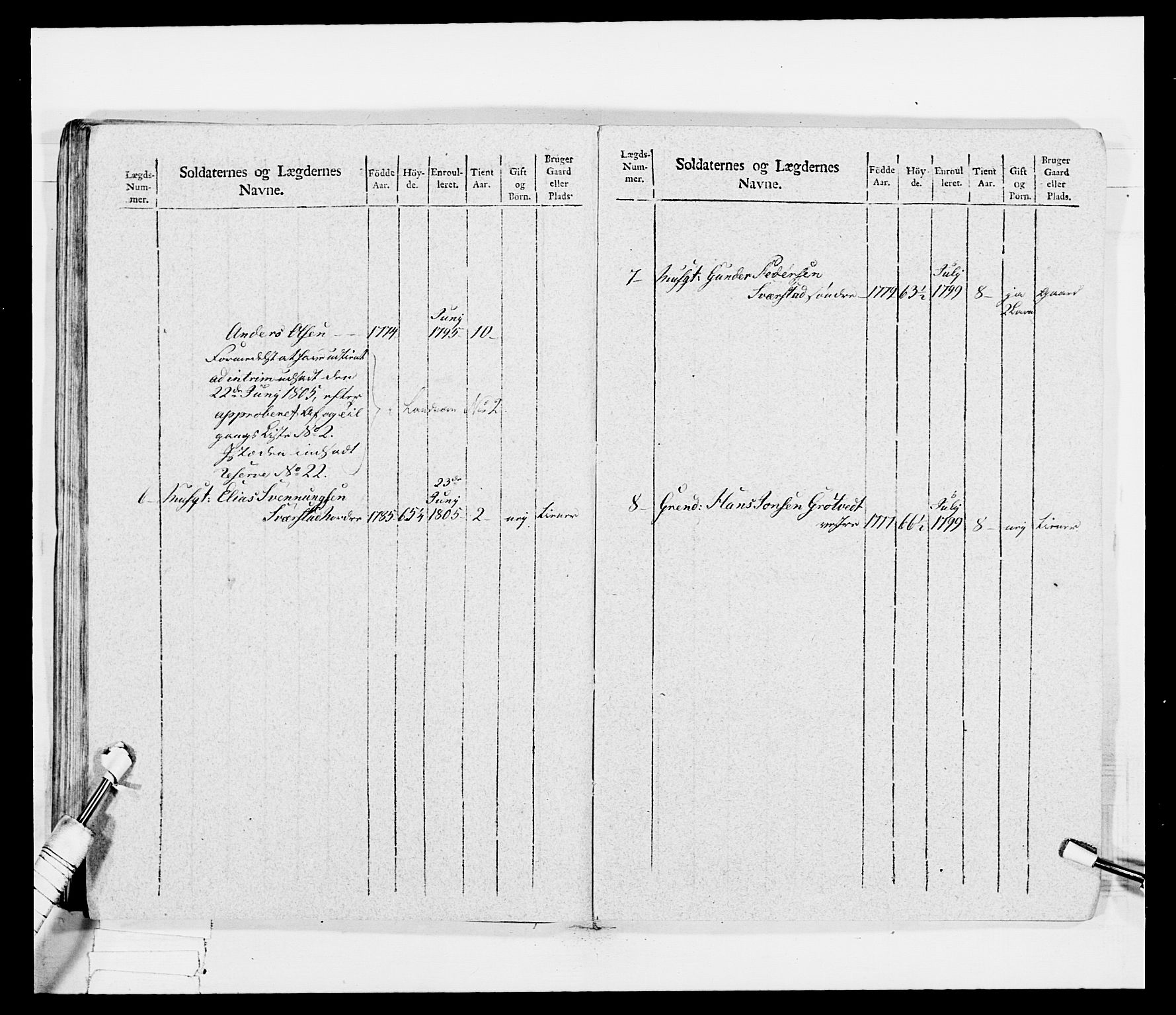 Generalitets- og kommissariatskollegiet, Det kongelige norske kommissariatskollegium, AV/RA-EA-5420/E/Eh/L0030a: Sønnafjelske gevorbne infanteriregiment, 1807, p. 98