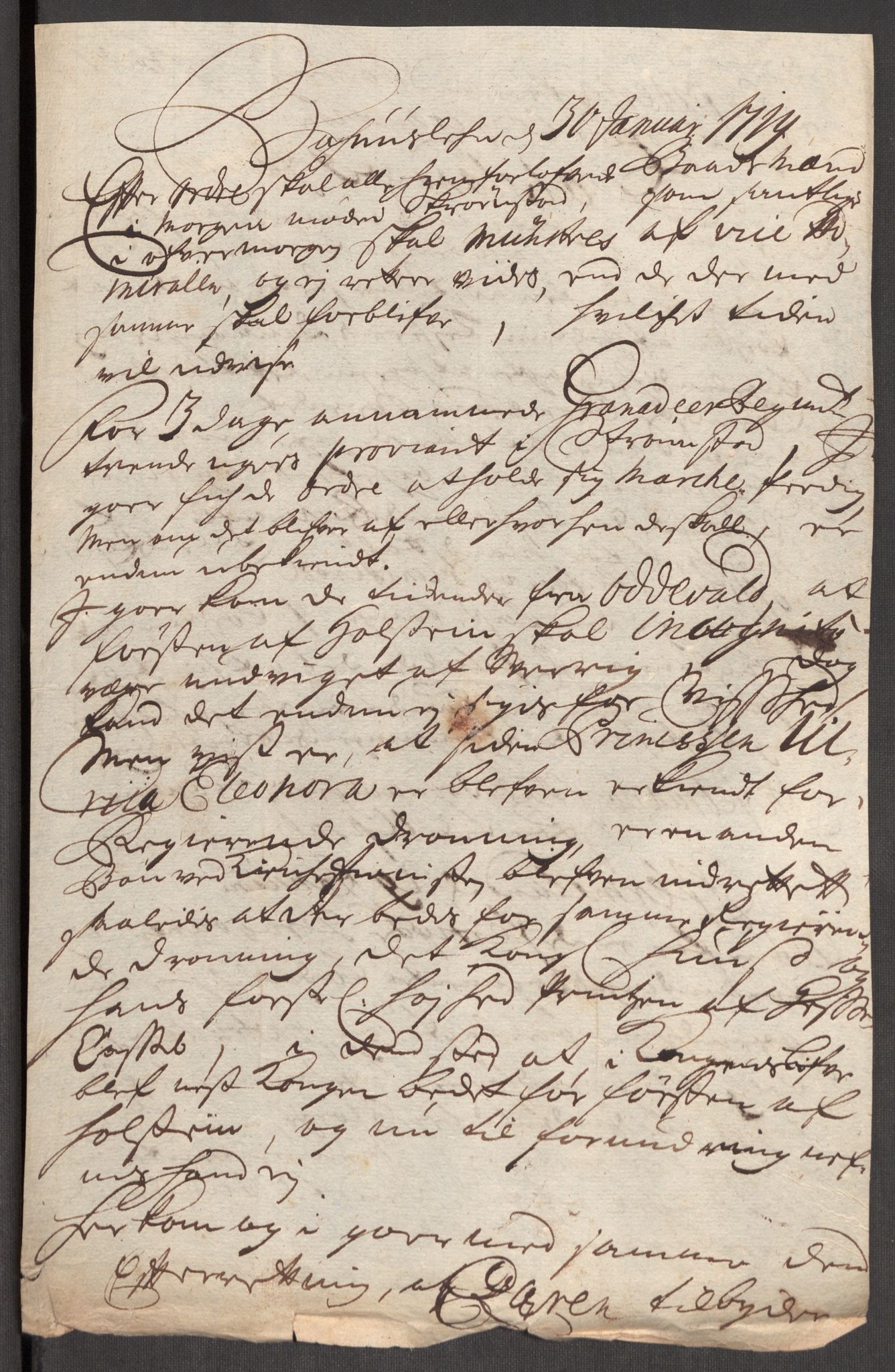 Kommanderende general (KG I) med Det norske krigsdirektorium, AV/RA-EA-5419/E/Eb/L0012: Kunnskap om fienden, kronologisk ordnet, 1718-1719, p. 553