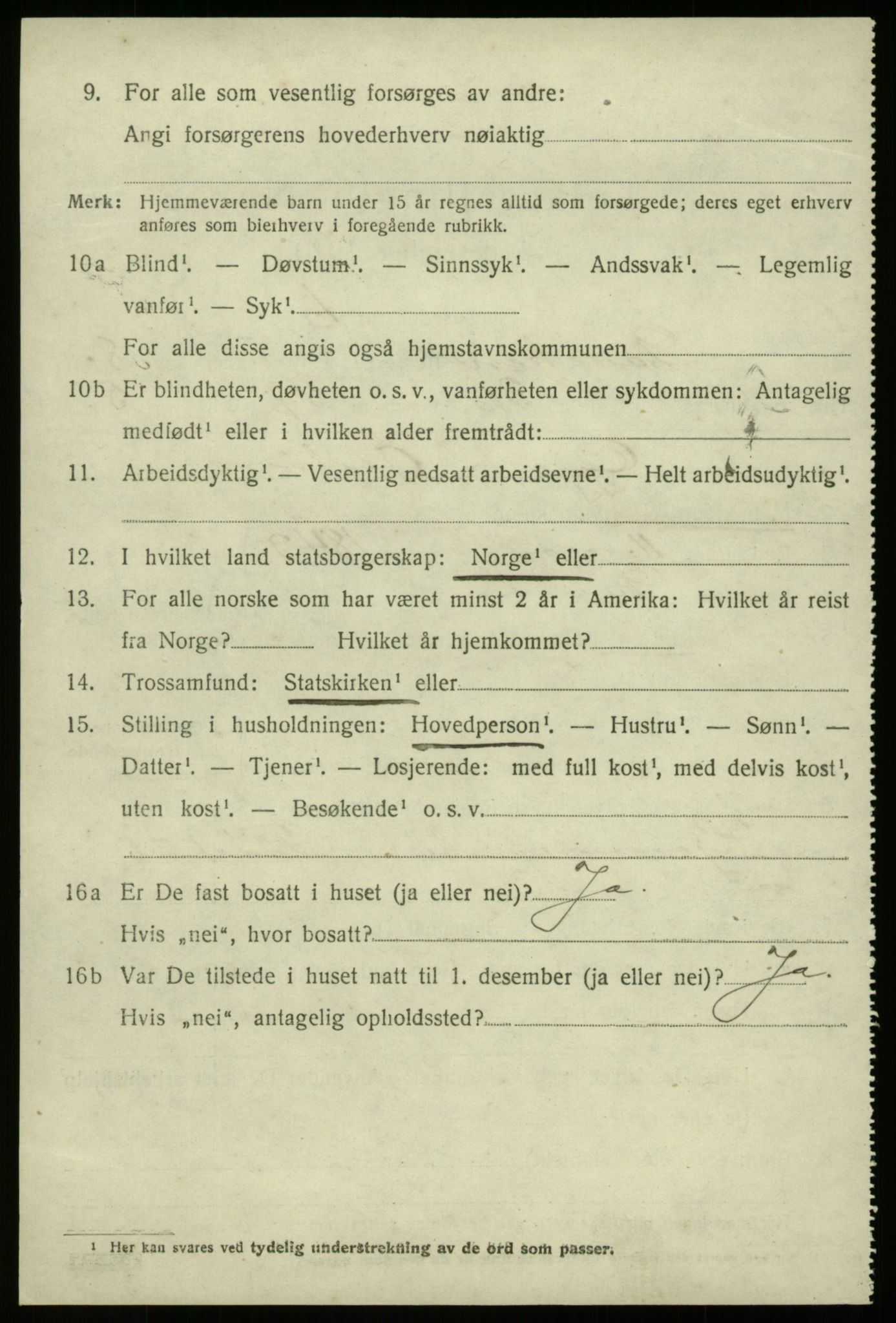 SAB, 1920 census for Davik, 1920, p. 4672