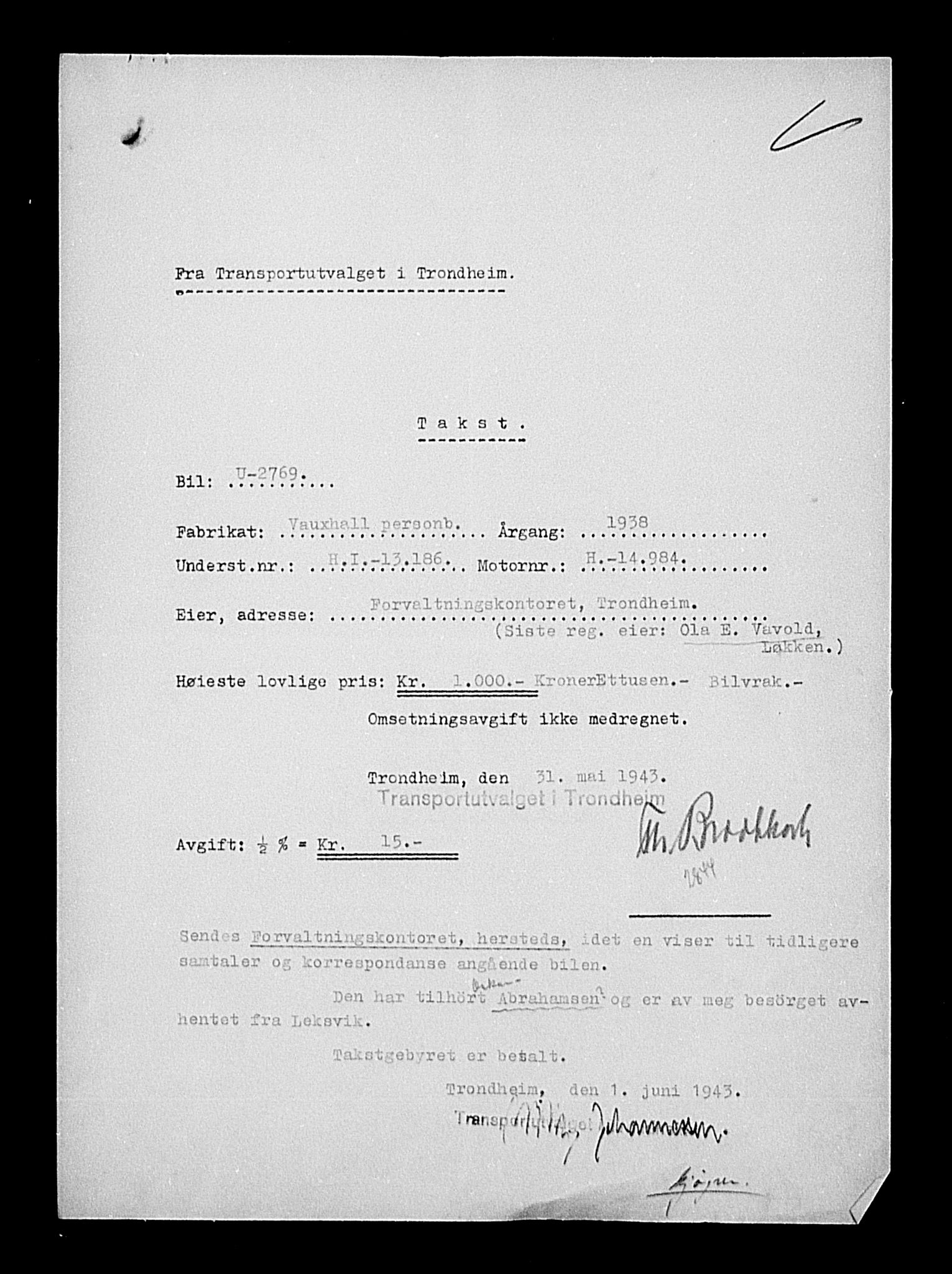 Justisdepartementet, Tilbakeføringskontoret for inndratte formuer, RA/S-1564/H/Hc/Hca/L0891: --, 1945-1947, p. 308