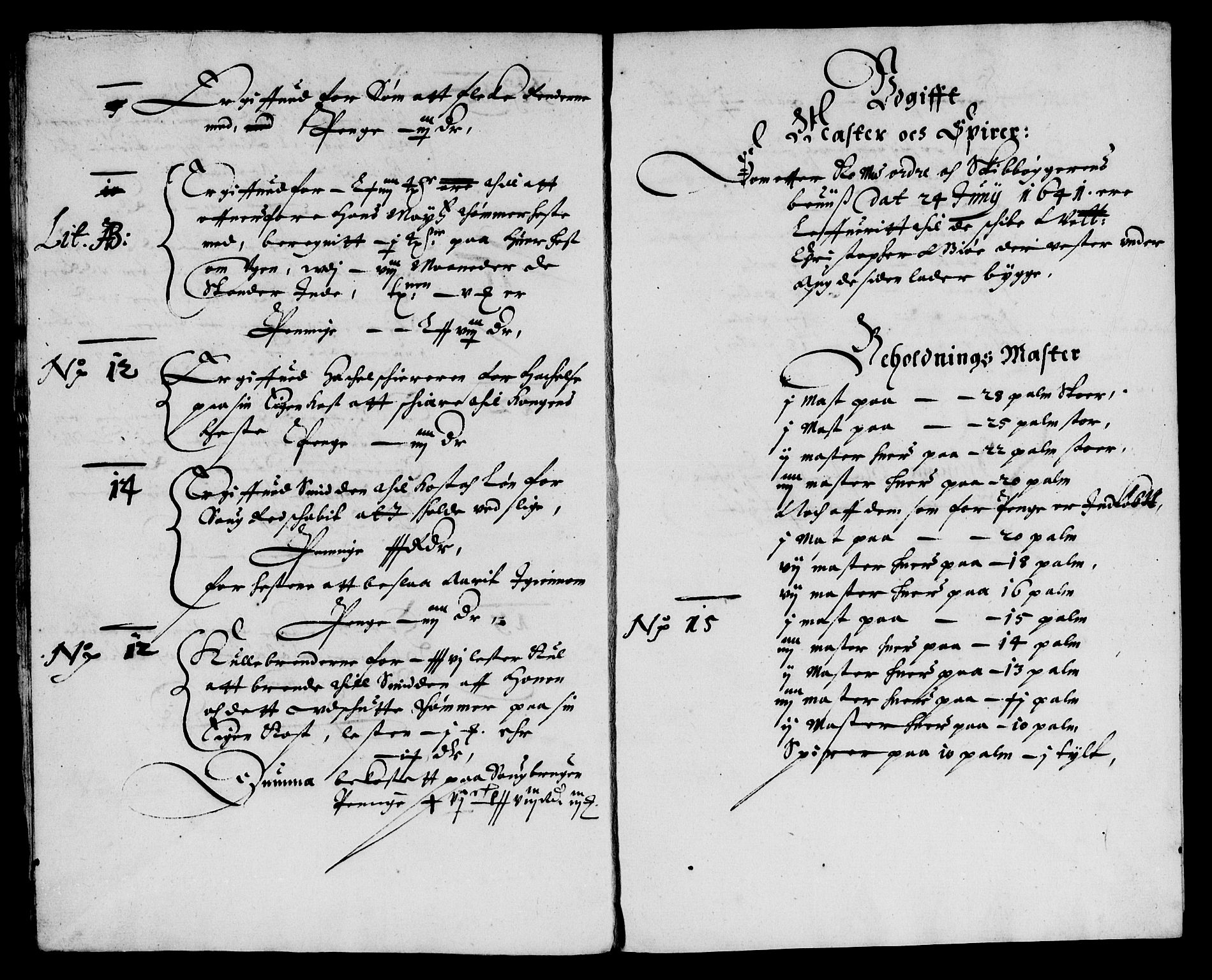 Rentekammeret inntil 1814, Reviderte regnskaper, Lensregnskaper, RA/EA-5023/R/Rb/Rbp/L0024: Bratsberg len, 1639-1641