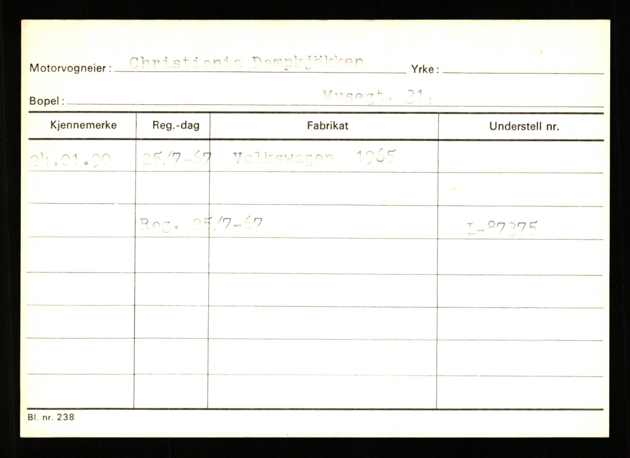 Stavanger trafikkstasjon, AV/SAST-A-101942/0/G/L0011: Registreringsnummer: 240000 - 363477, 1930-1971, p. 11