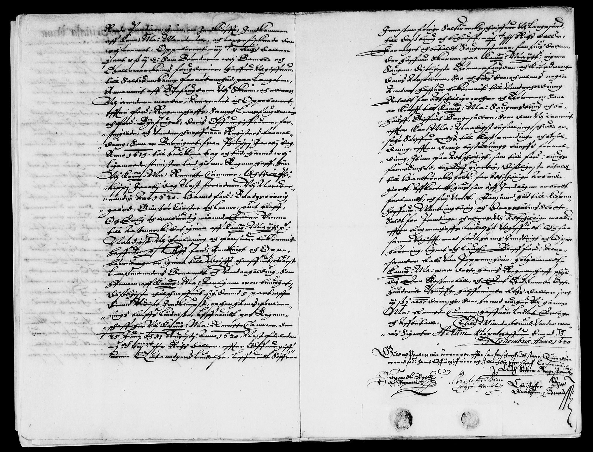 Rentekammeret inntil 1814, Reviderte regnskaper, Lensregnskaper, AV/RA-EA-5023/R/Rb/Rbp/L0006: Bratsberg len, 1619-1621