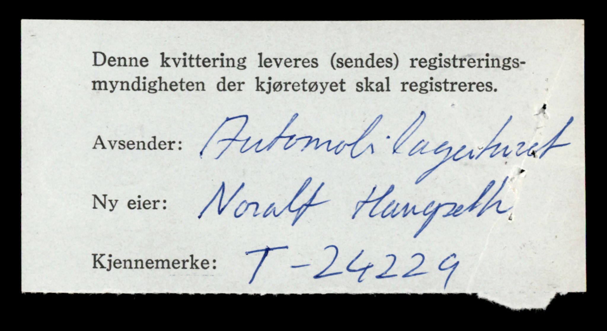 Møre og Romsdal vegkontor - Ålesund trafikkstasjon, SAT/A-4099/F/Fe/L0033: Registreringskort for kjøretøy T 12151 - T 12474, 1927-1998, p. 2768