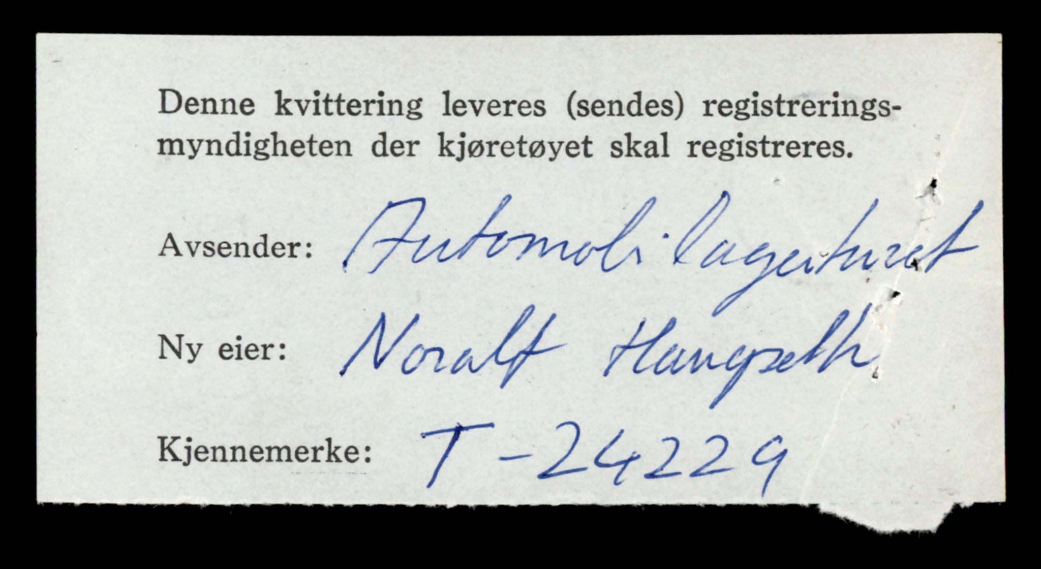 Møre og Romsdal vegkontor - Ålesund trafikkstasjon, AV/SAT-A-4099/F/Fe/L0033: Registreringskort for kjøretøy T 12151 - T 12474, 1927-1998, p. 2768