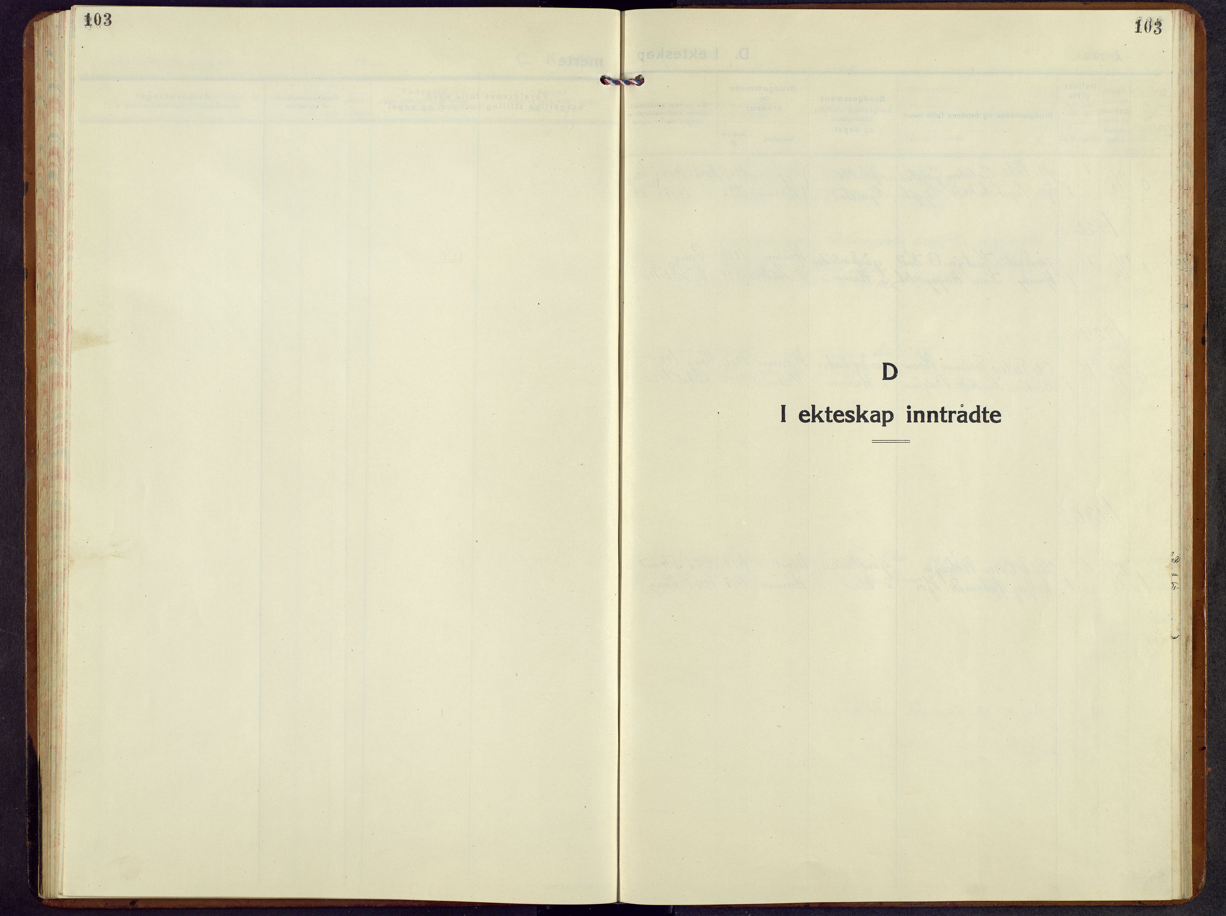 Vang prestekontor, Valdres, AV/SAH-PREST-140/H/Hb/L0008: Parish register (copy) no. 8, 1925-1967, p. 103