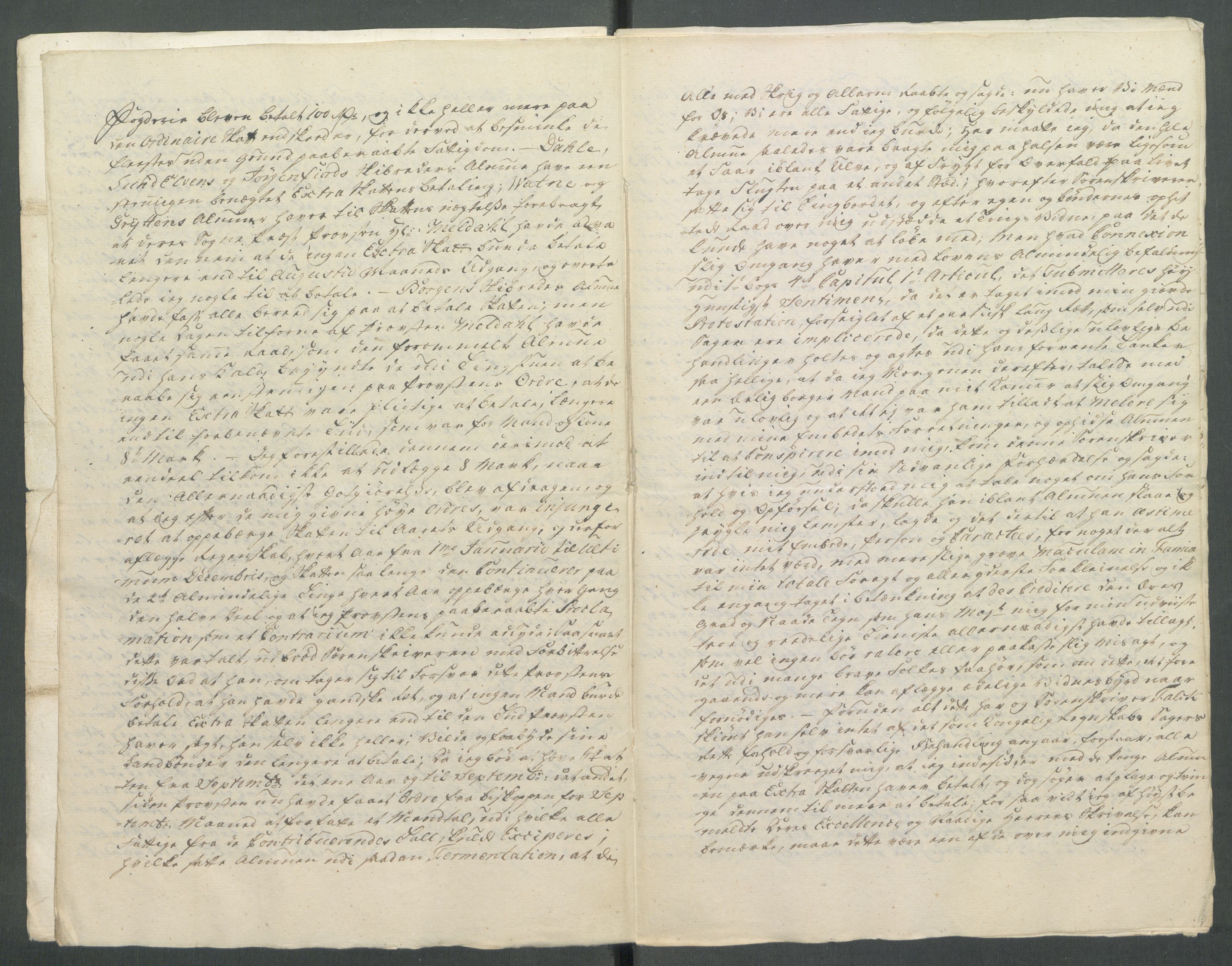 Rentekammeret inntil 1814, Realistisk ordnet avdeling, AV/RA-EA-4070/Od/L0002: [Æ3]: Dokumenter om almuens motstand mot ekstraskatten 1762-1772 i Bergen stift og Ryfylke, 1762-1772, p. 25