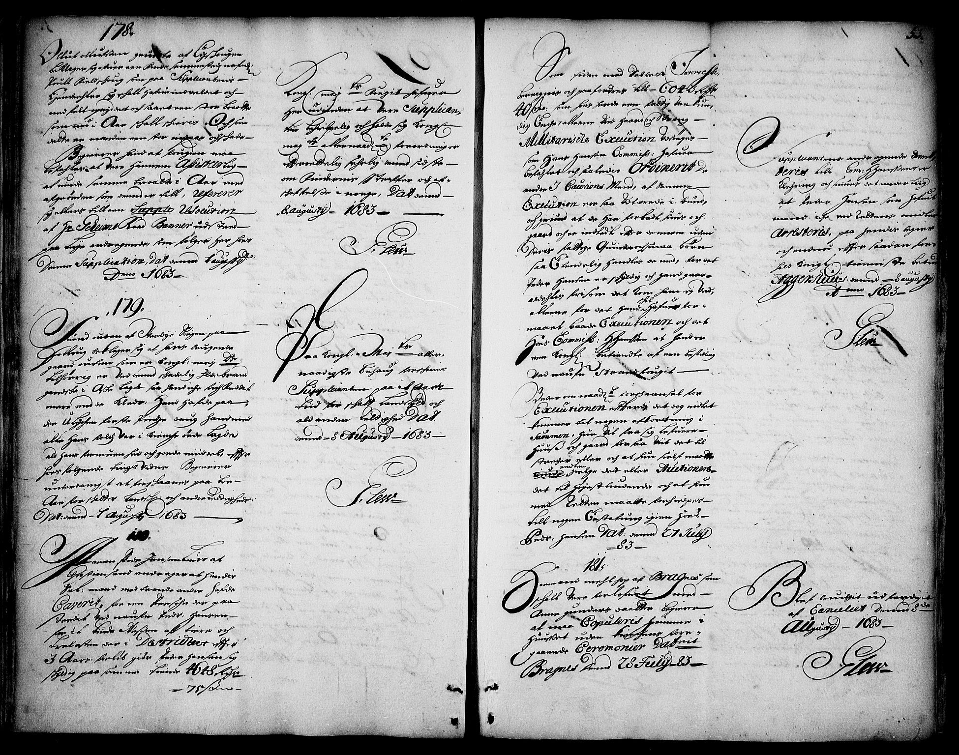Stattholderembetet 1572-1771, AV/RA-EA-2870/Ad/L0004: Supplikasjons- og resolusjonsprotokoll, 1683-1691, p. 51b-52a
