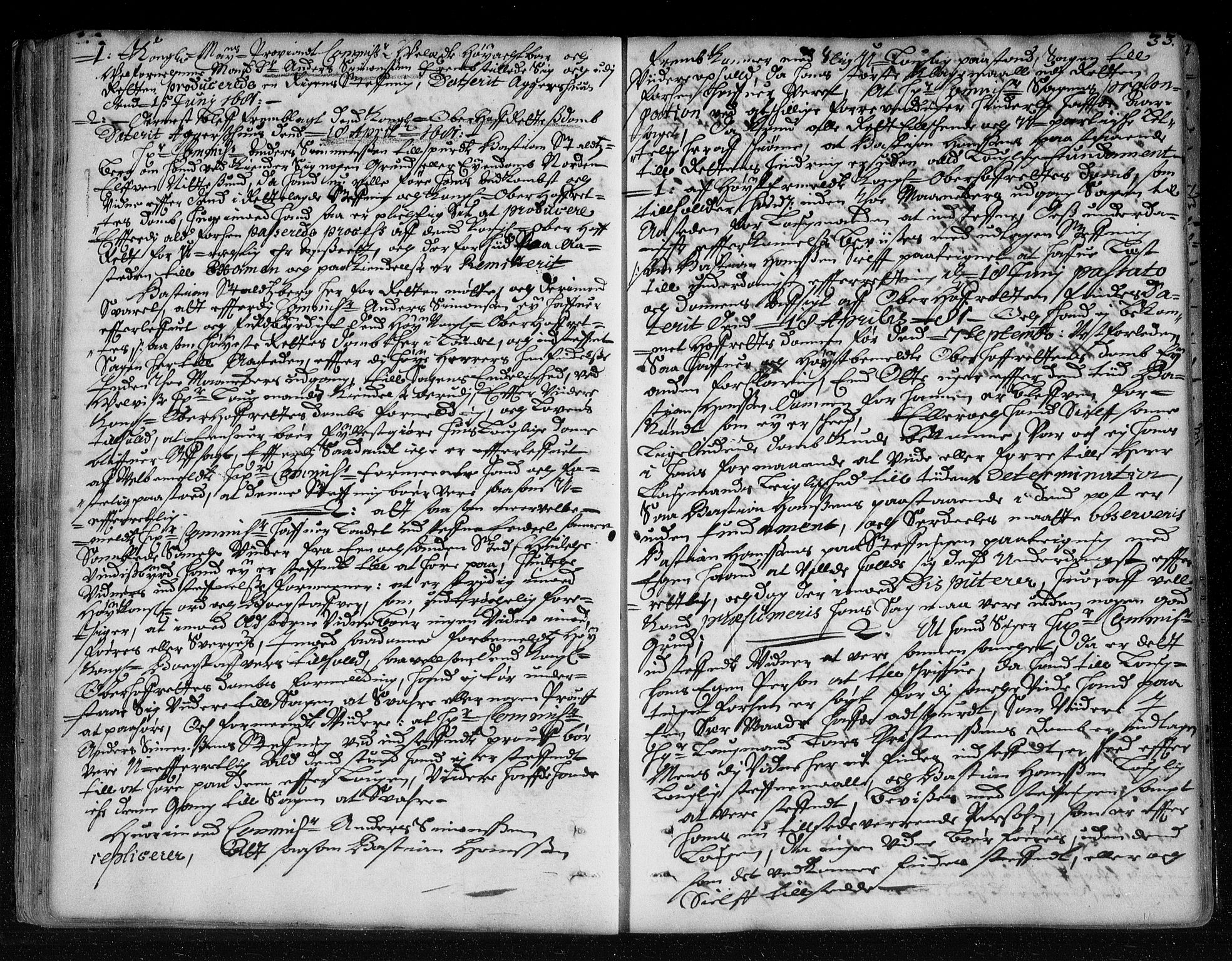 Christiania lagting, AV/SAO-A-11131/F/Fa/L0008: Tingbok, 1680-1689, p. 32b-33a